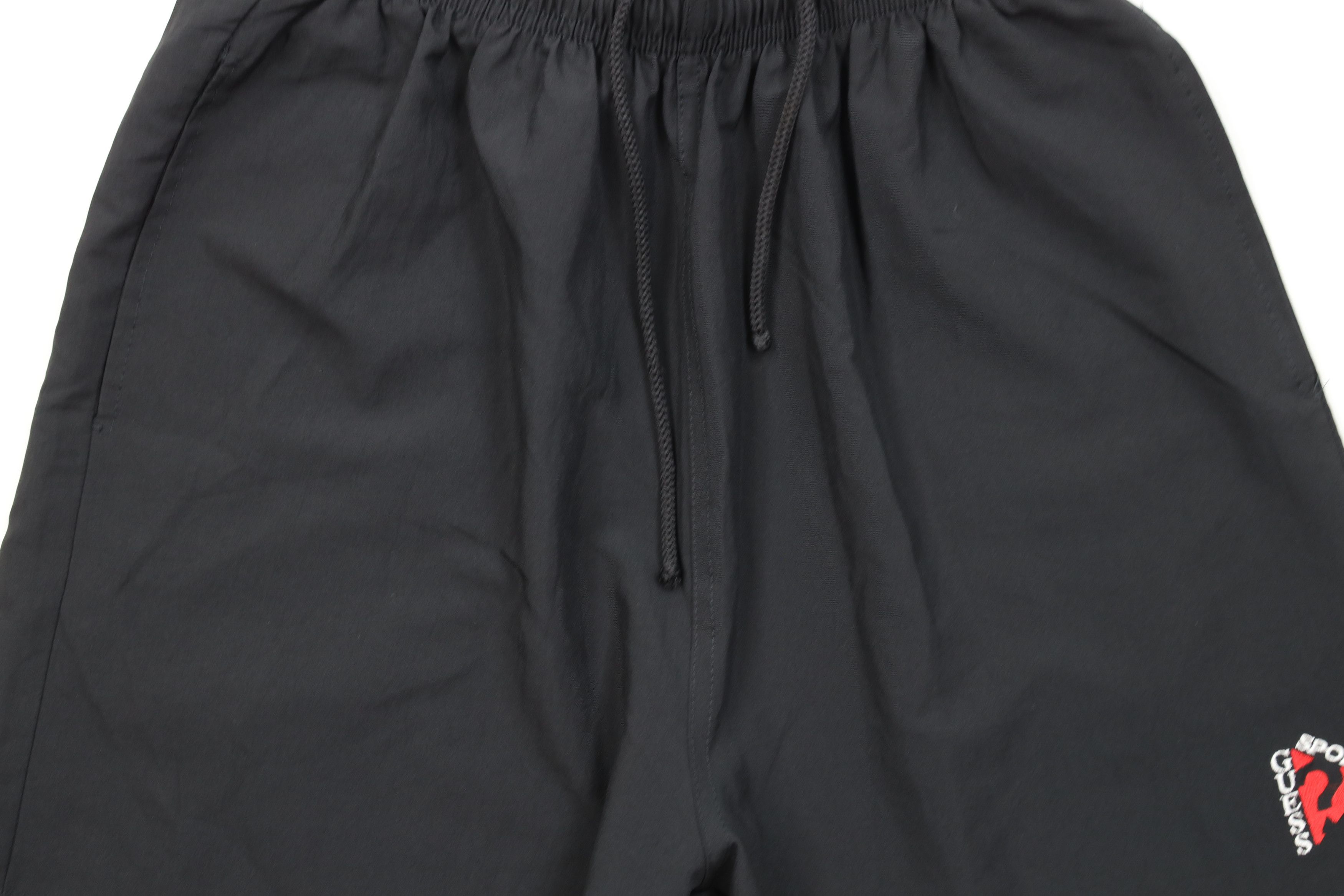 Guess Vintage 90s Guess Sport Jogging Soccer Shorts Black USA Size 24" / US 00 / IT 34 - 3 Thumbnail