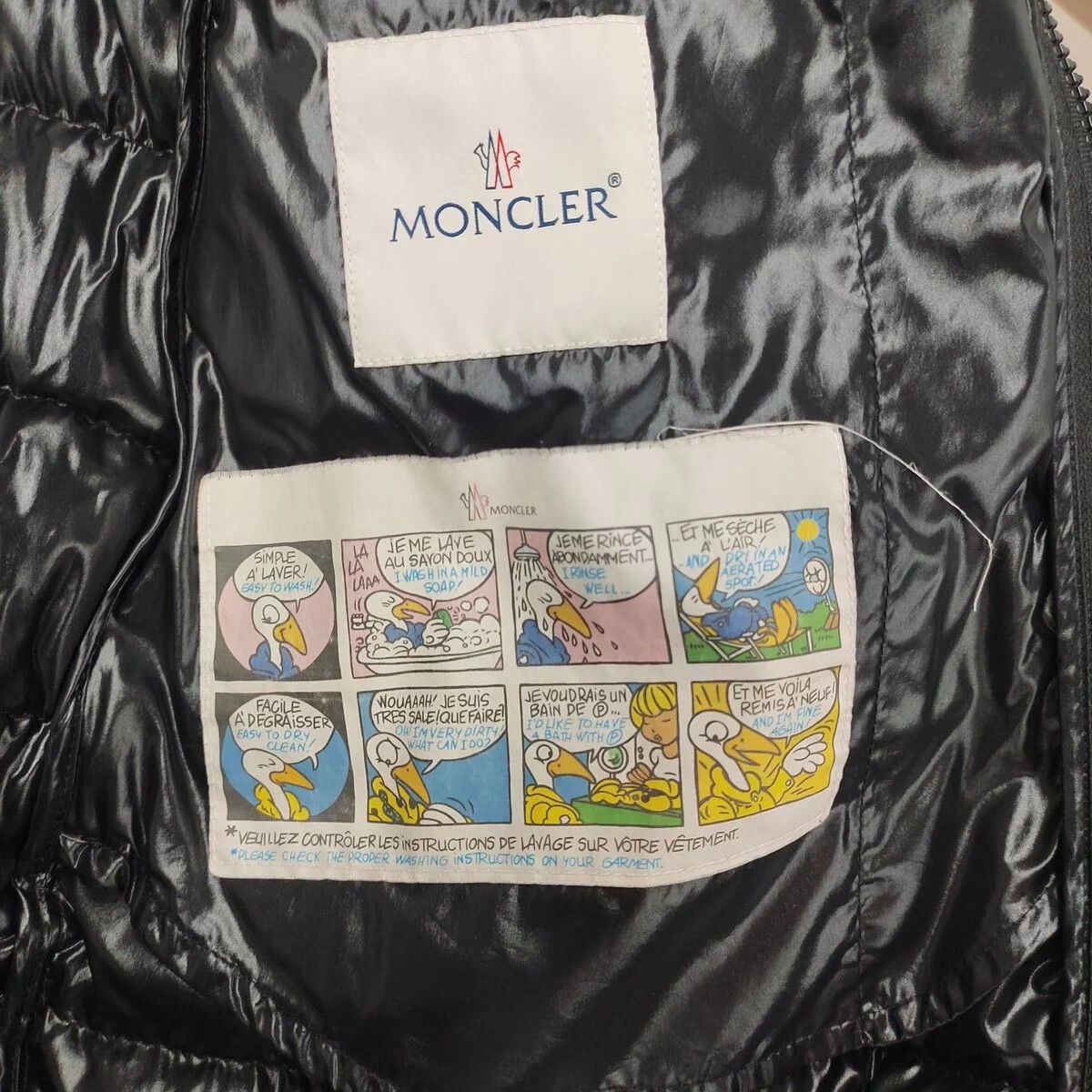 Moncler Moncler long down coat black size 1 Size S / US 4 / IT 40 - 5 Thumbnail