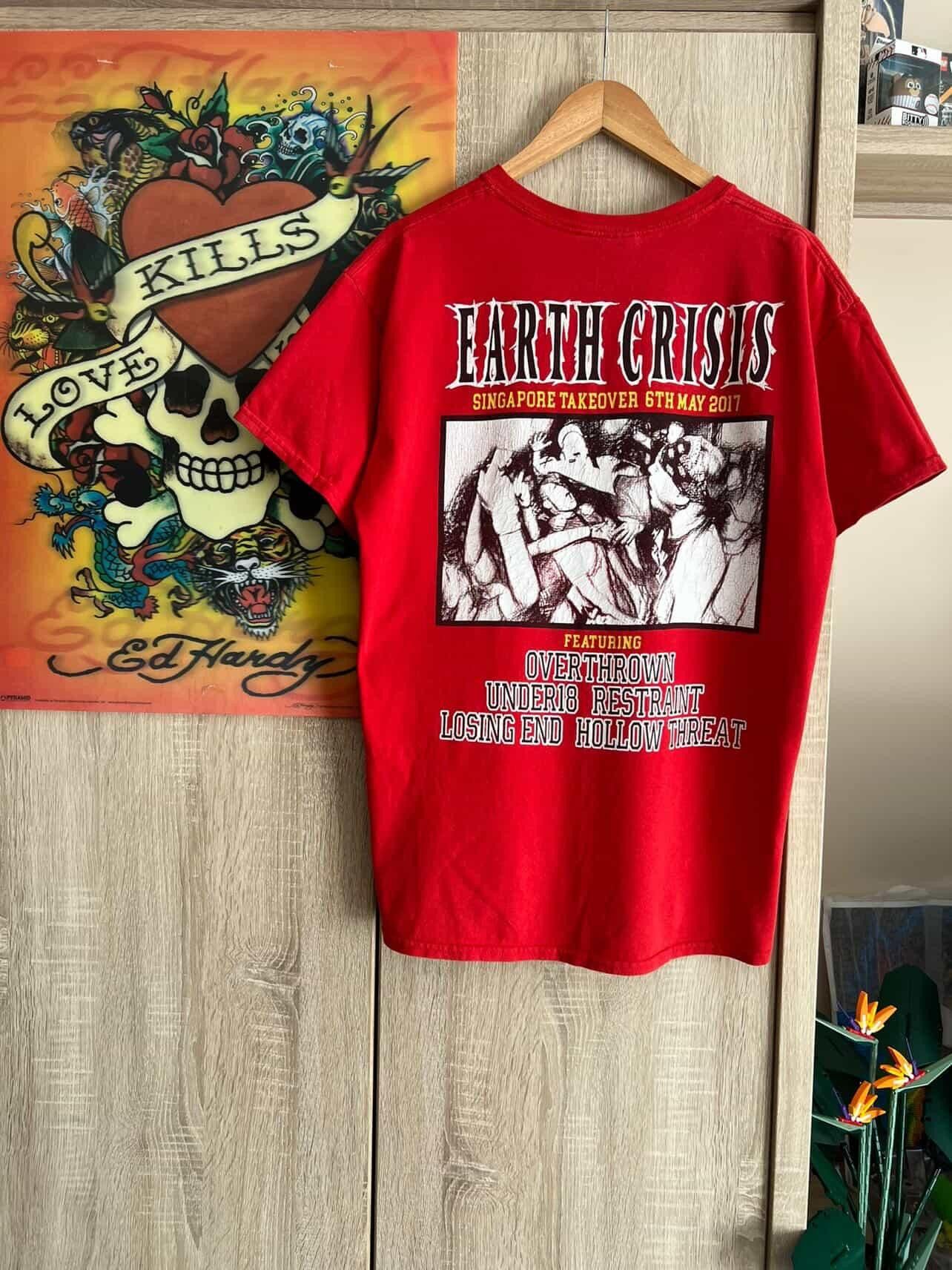 Band Tees × Vintage Taylor Swift x Earth Crisis T-Shirt | Grailed