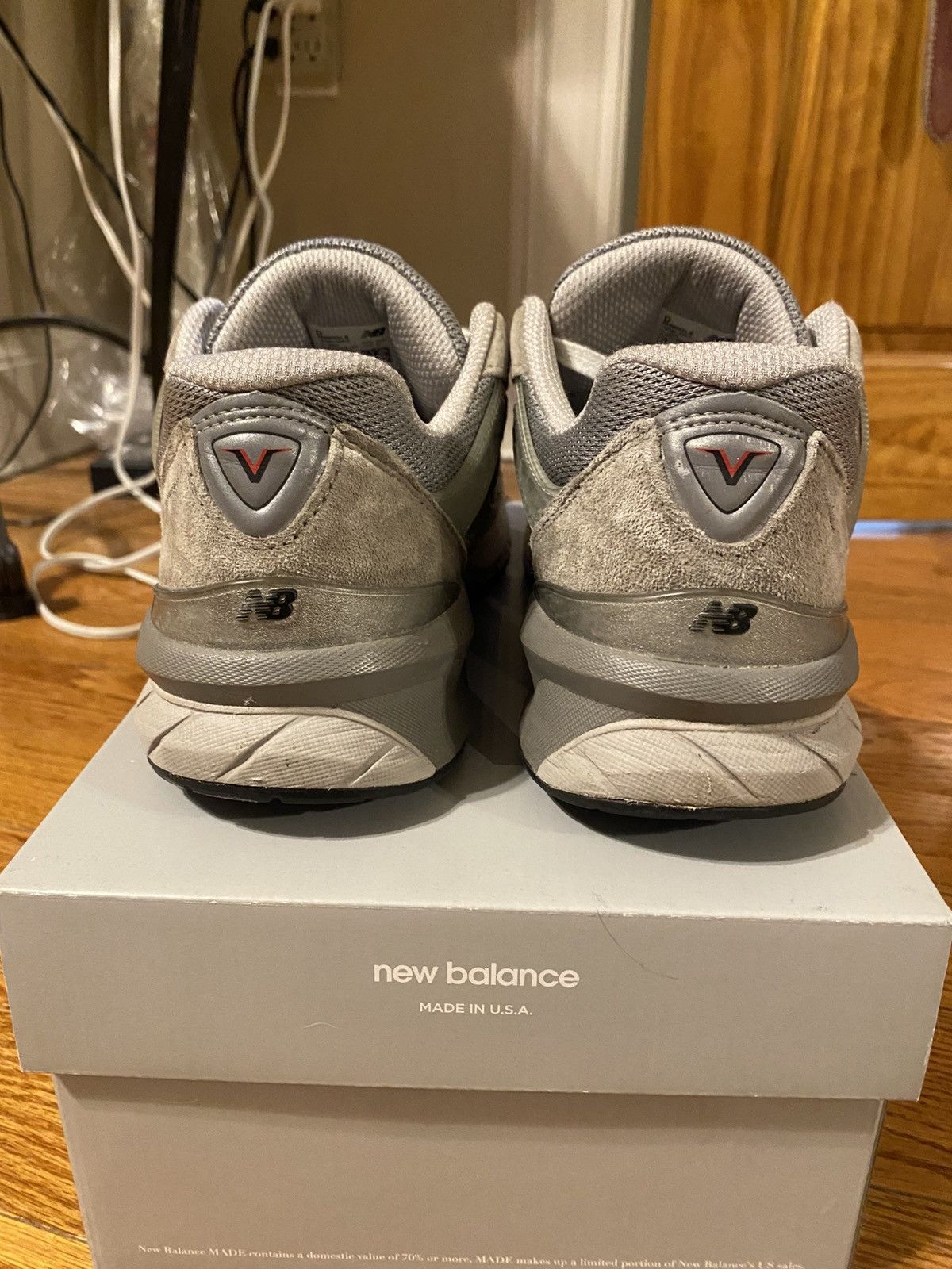 New Balance New Balance 990v5 Gray Size US 8 / EU 41 - 3 Thumbnail