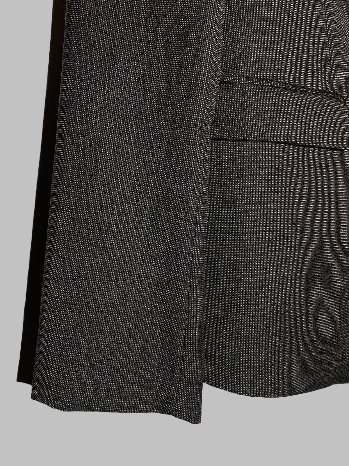 Emporio Armani Emporio Armani Green Line Black Velour Lapel Wool Blazer Size 54R - 11 Thumbnail