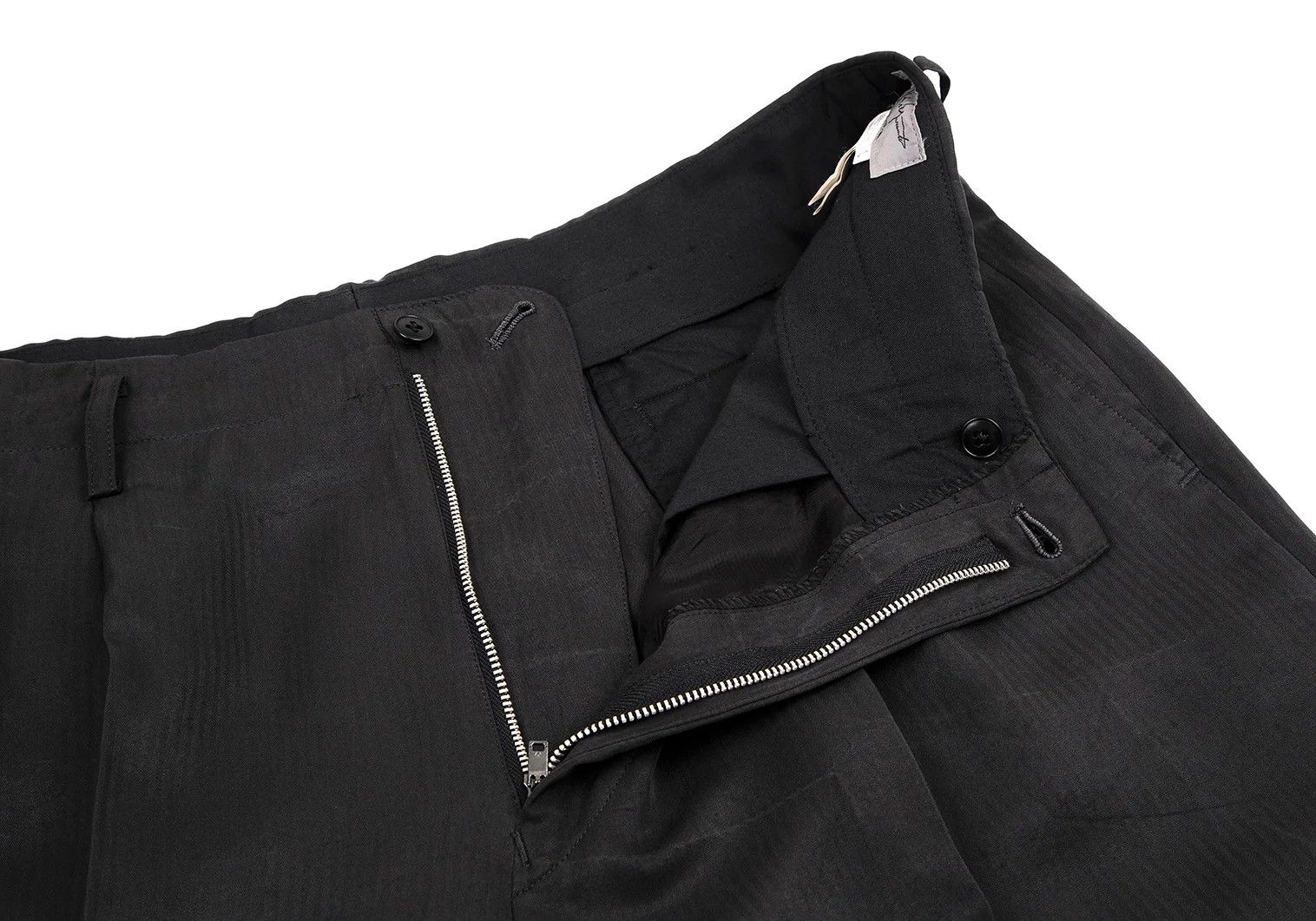 Yohji Yamamoto Yohji Yamamoto Silk Pants Grey L Size US 36 / EU 52 - 4 Thumbnail