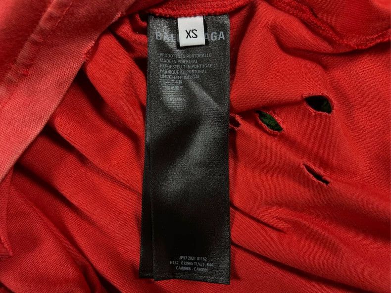 Balenciaga Balenciaga Destroy double B to make old short sleeve Size US XS / EU 42 / 0 - 5 Thumbnail