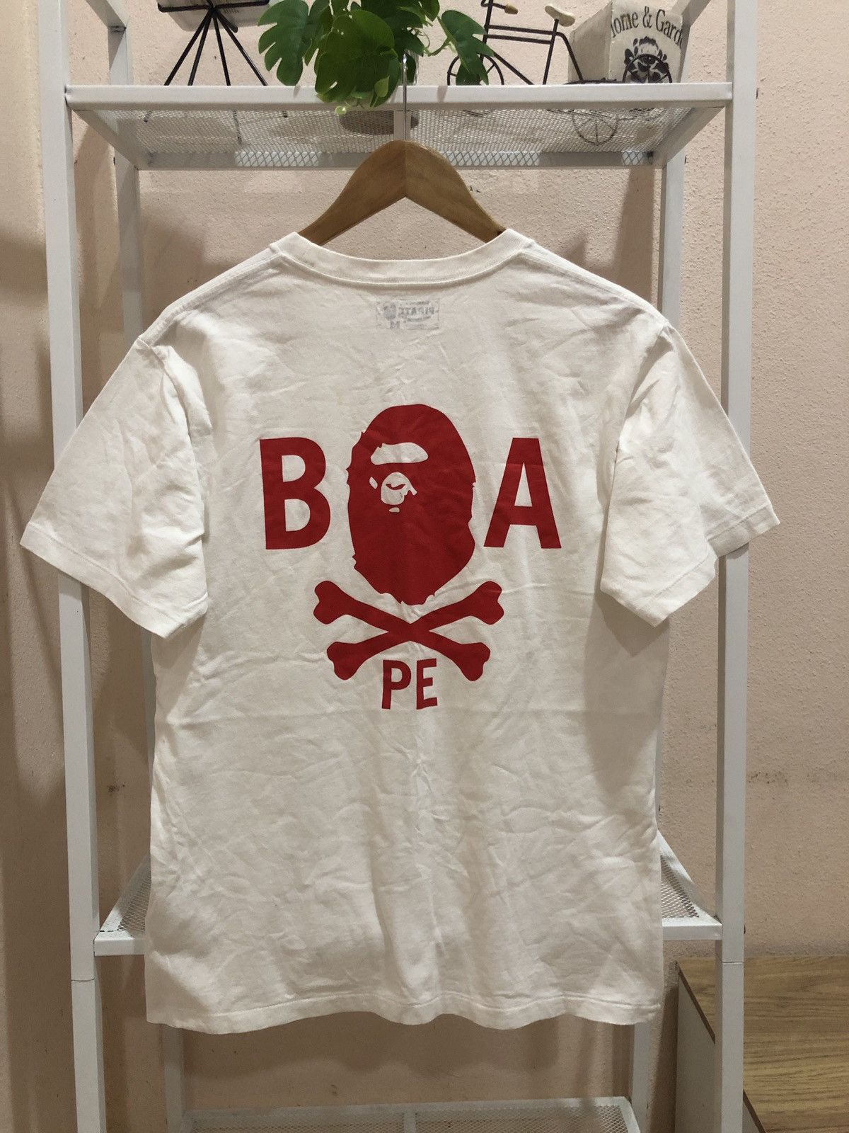 Bape A Bathing Ape Pirate BAPE Crossbone Back Hit Print Logo Size US M / EU 48-50 / 2 - 2 Thumbnail