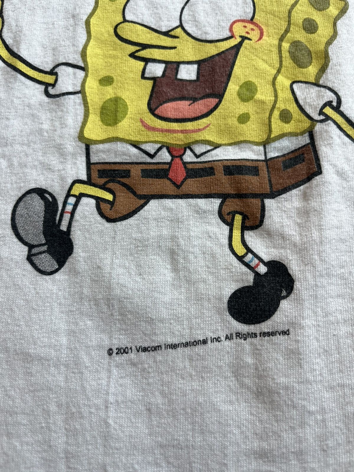 Cartoon Network Vintage Sponge Bob Krusty Krab Fine Dining STAFF 2001’s Tee Size US XL / EU 56 / 4 - 10 Thumbnail