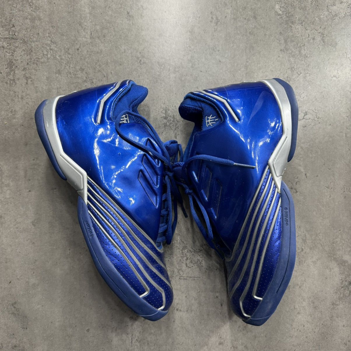 Vintage Adidas T-Mac 2 Evo All Star Blue Size US 11 / EU 44 - 4 Thumbnail