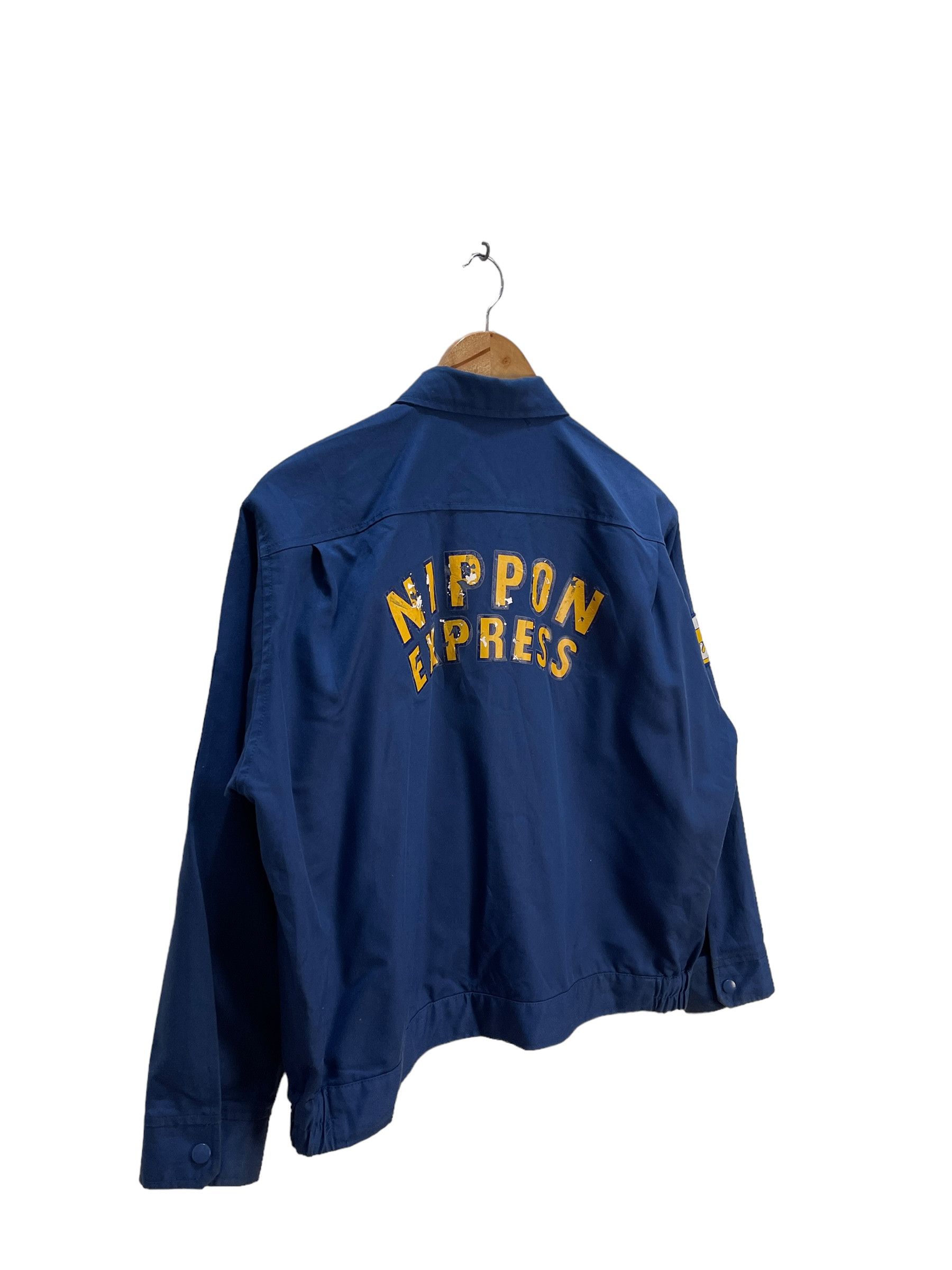 Japanese Brand Vintage Nippon Express Workers Jacket Size US M / EU 48-50 / 2 - 4 Thumbnail
