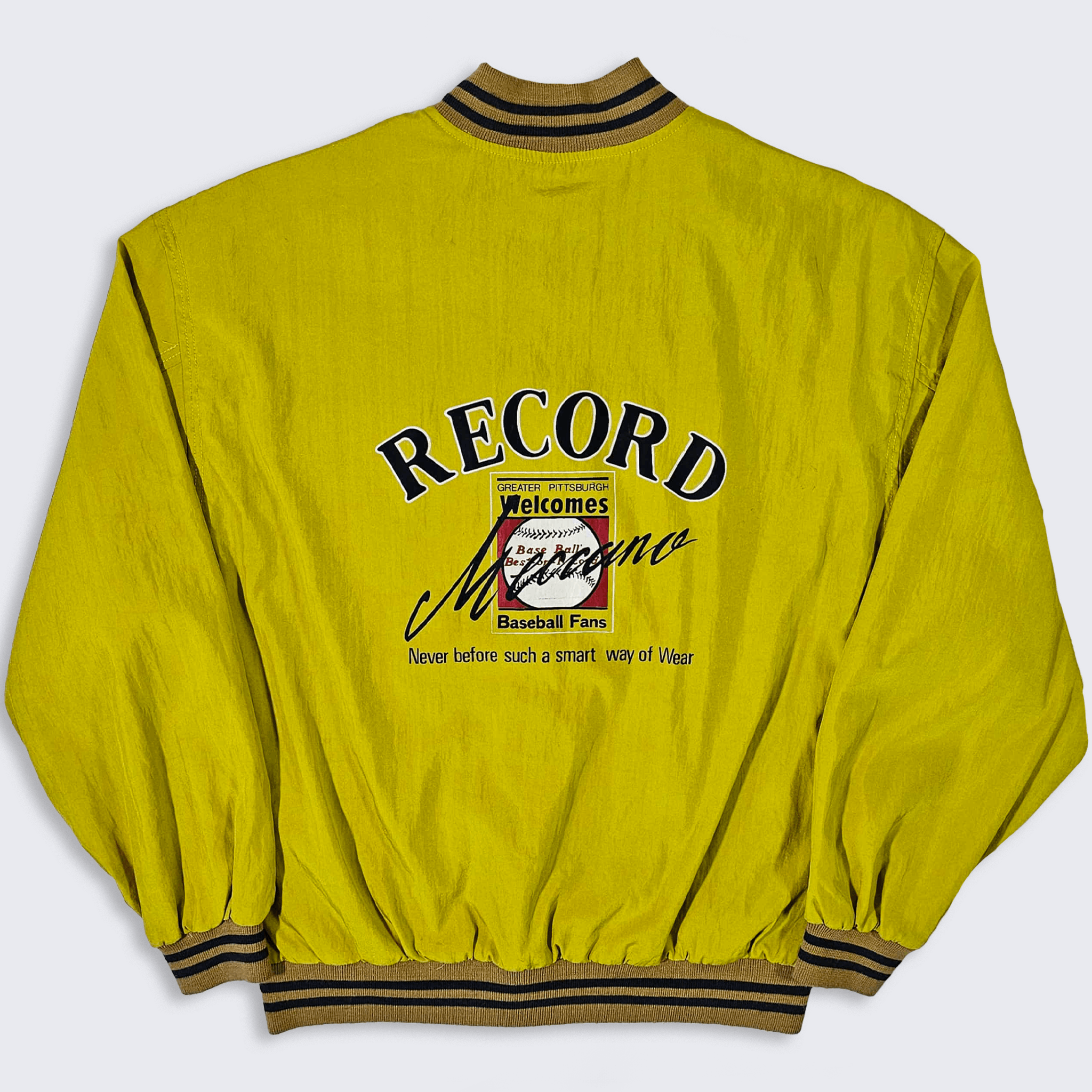 Vintage Baseball Vintage 90s Mecaano Baltimore Windbreaker Jacket Size US M / EU 48-50 / 2 - 1 Thumbnail