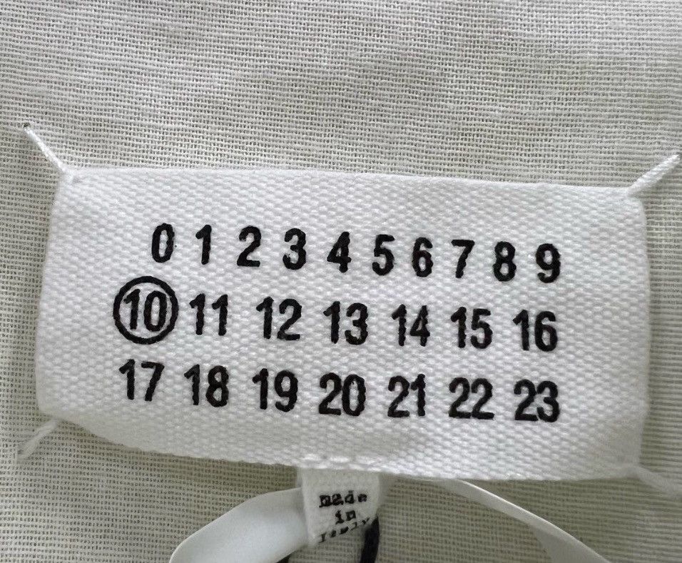 Maison Margiela Maison Margiela White Drawstring Hoodie 2412-Nextarrow Size US M / EU 48-50 / 2 - 3 Thumbnail