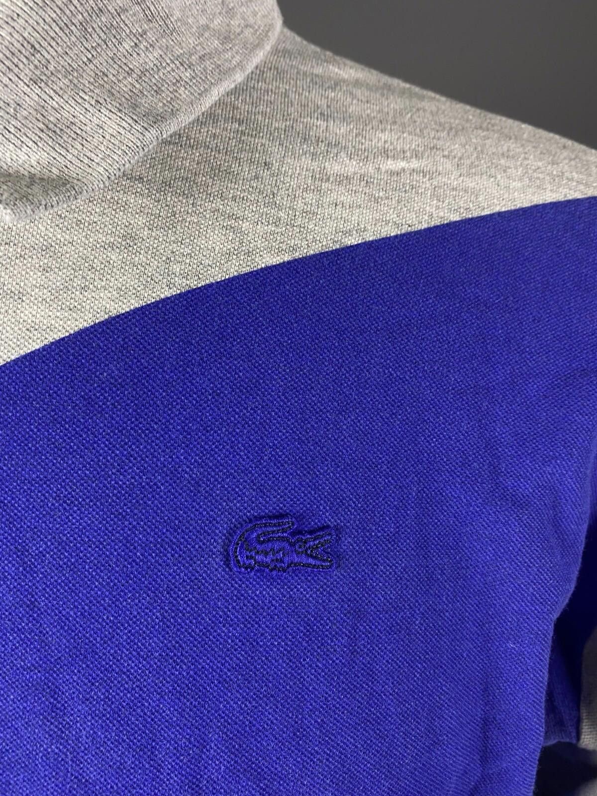 Lacoste Lacoste Slim Fit Gray Colourblock Polo Shirt Shirt 8 3XL 2XL Size US XXL / EU 58 / 5 - 4 Thumbnail