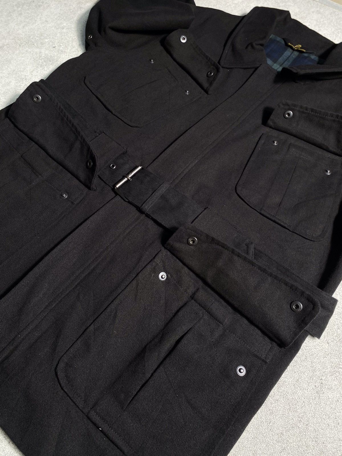 Japanese Brand × Vintage Vintage Military Black Jacket Size US XL / EU 56 / 4 - 3 Thumbnail