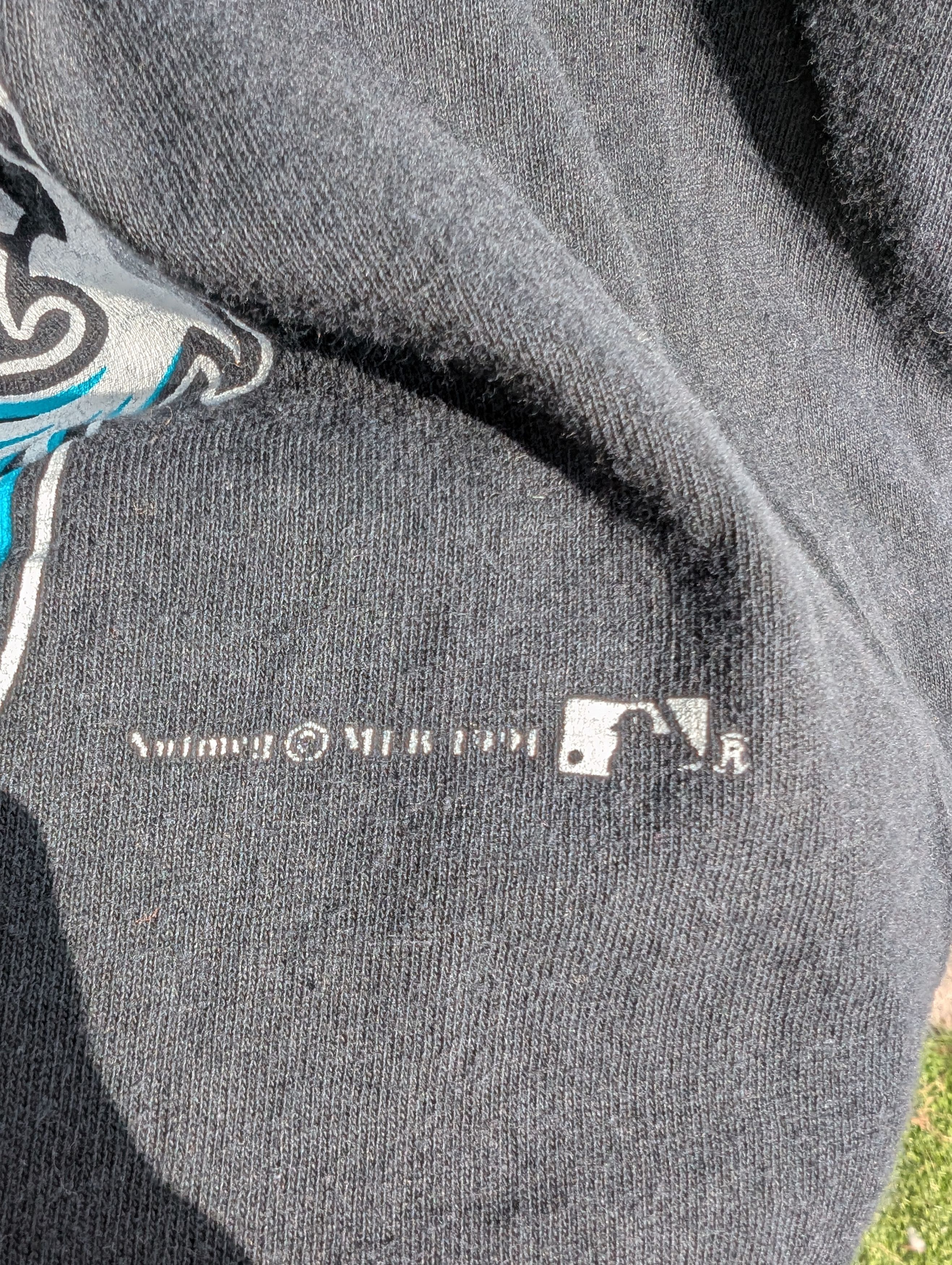 MLB × Nutmeg × Vintage 1994 Florida Marlins Big Print T-Shirt Size US L / EU 52-54 / 3 - 4 Thumbnail