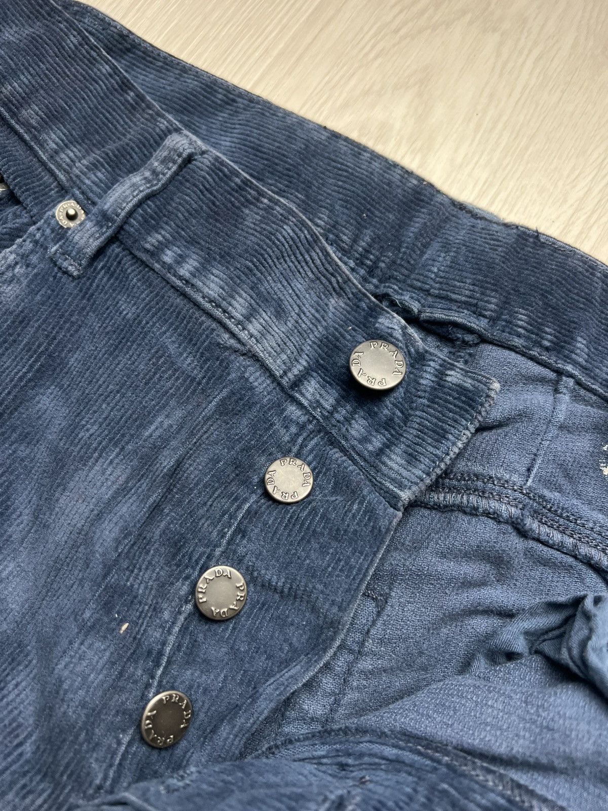 Prada 2012 Prada Tapered Fit Corduroy Pants Button Fly Size US 32 / EU 48 - 5 Thumbnail