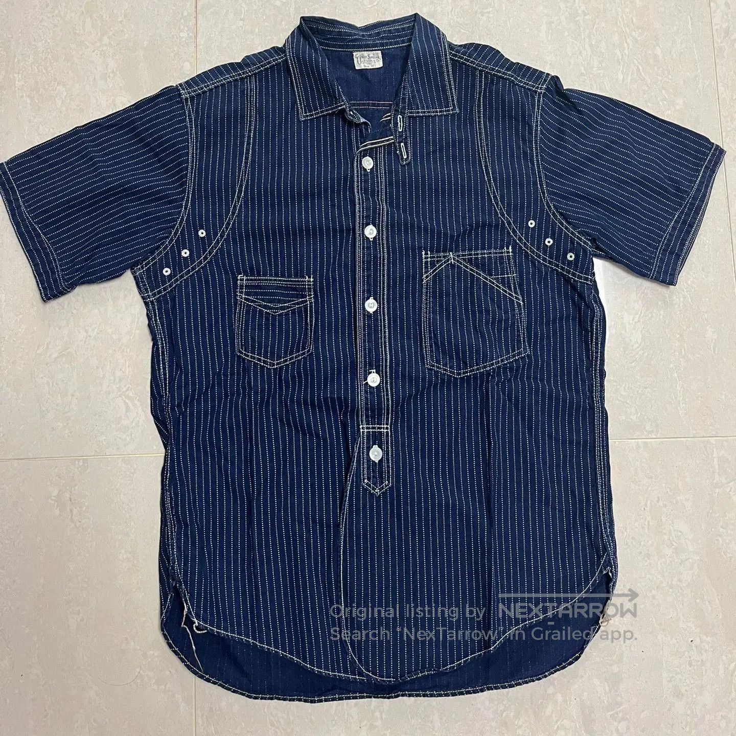 Freewheelers Freewheelers Railroad Work Shirt Polka Dots. Size US M / EU 48-50 / 2 - 1 Thumbnail