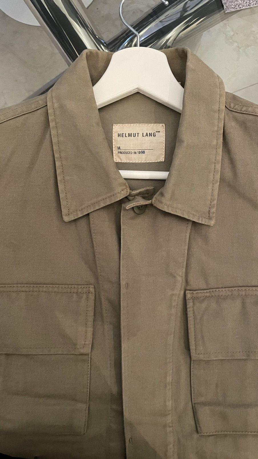 Helmut Lang Helmut Lang Workwear Jacket 1998 Size US S / EU 44-46 / 1 - 4 Thumbnail