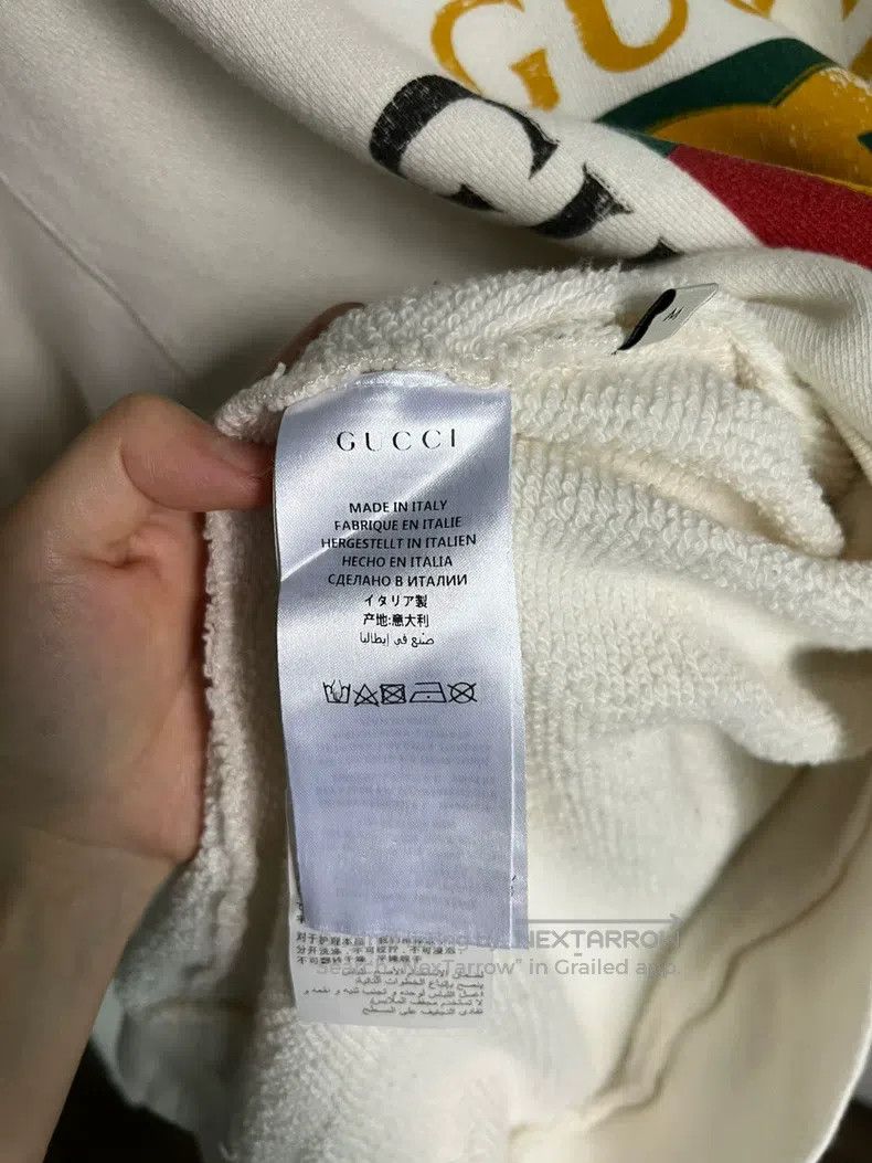 Gucci Gucci White sweatshirt Size US M / EU 48-50 / 2 - 4 Thumbnail