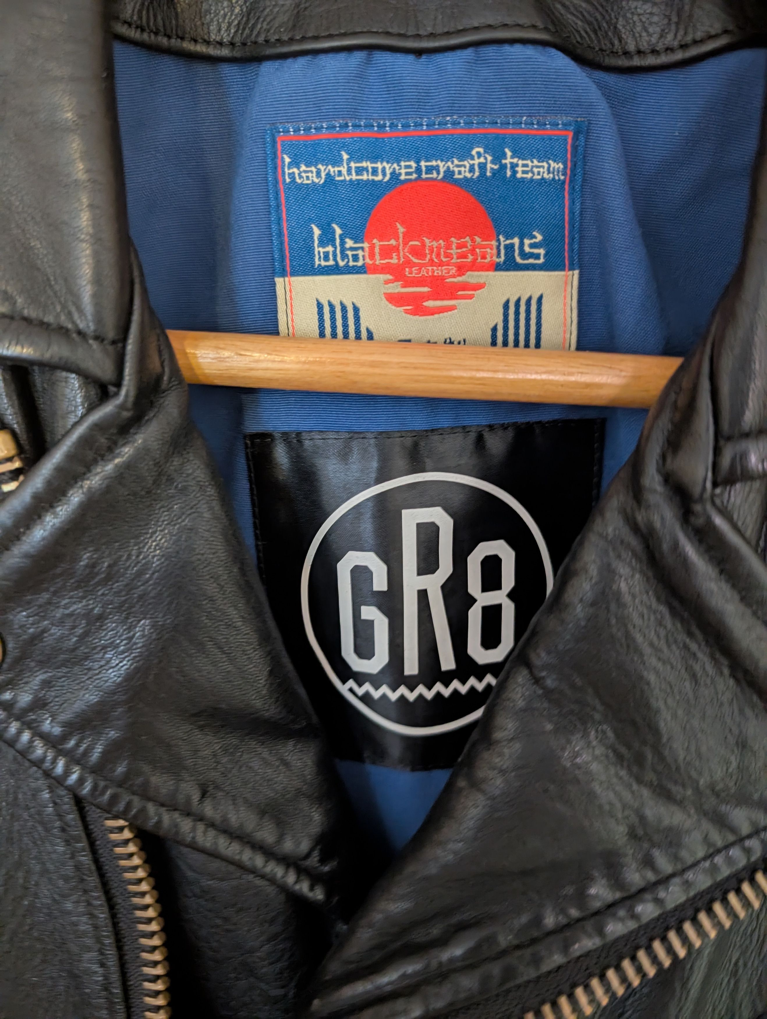 Blackmeans Blackmeans Calf Leather Jacket Size US XS / EU 42 / 0 - 3 Thumbnail