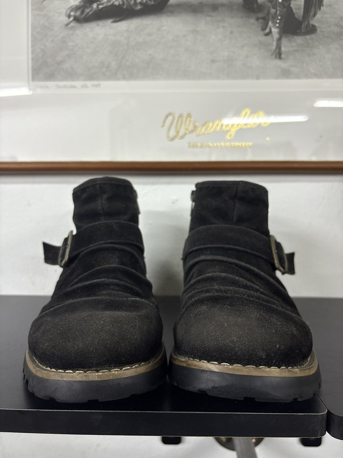 Dirk Bikkembergs Suede Slouch Engineered Zipper Boots Size US 8.5 / EU 41-42 - 12 Thumbnail