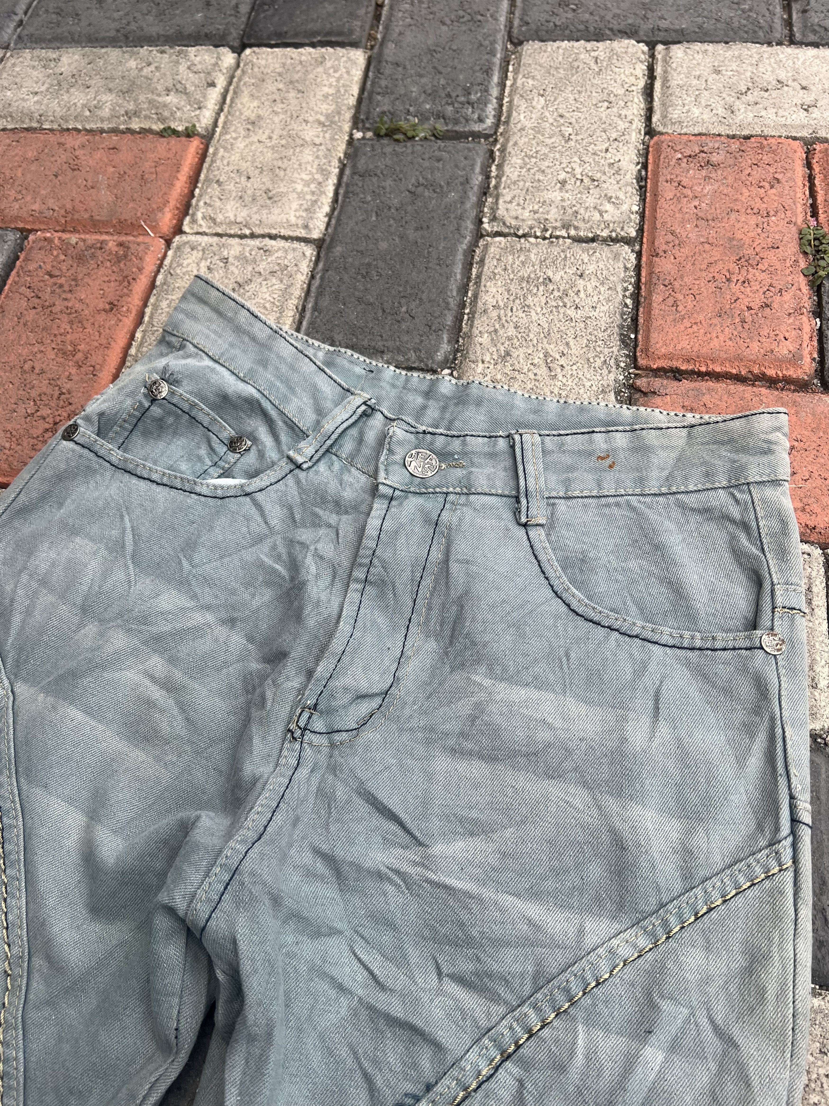 Japanese Brand 2000s Archival Hysteric Baggy Jeans y2k Lgb Ifsixwasnine Size US 28 / EU 44 - 3 Thumbnail