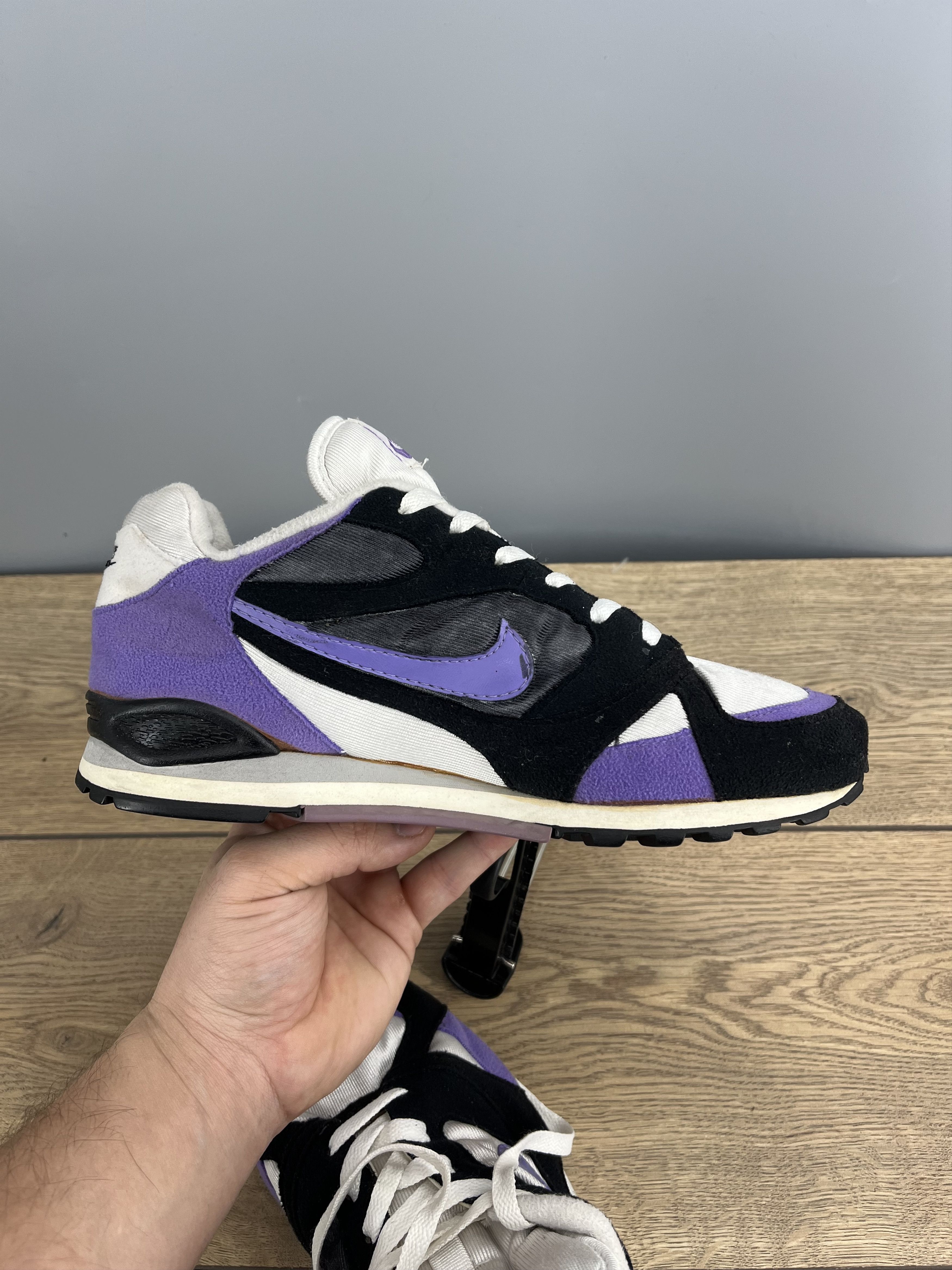 Nike Vintage Nike Air Waffle City OG Purple Black White US 7.5 Size US 7.5 / EU 40-41 - 16 Thumbnail