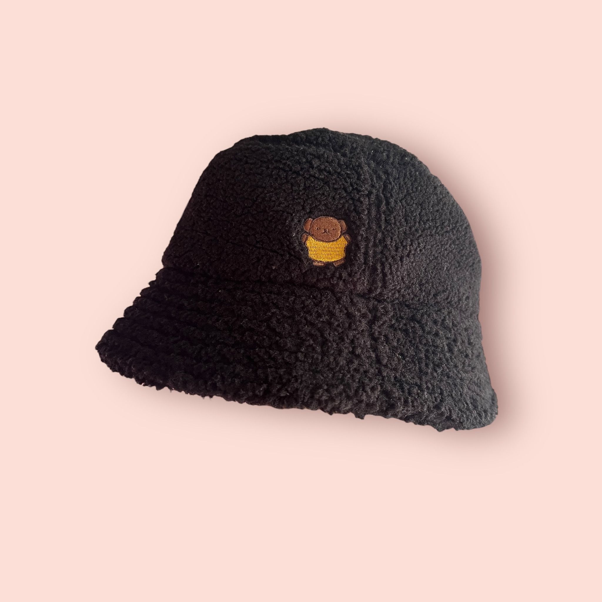 Anime × Cartoon Network × Japanese Brand EMBROIDERED MIFFY BEAR LOGO FLUFFY FLEECE BUCKET HAT Size ONE SIZE - 21 Thumbnail