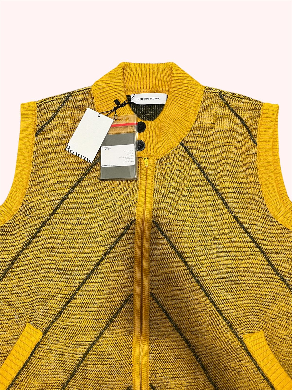 Kiko Kostadinov Irrera Knit Vest SS22 Size US M / EU 48-50 / 2 - 2 Thumbnail
