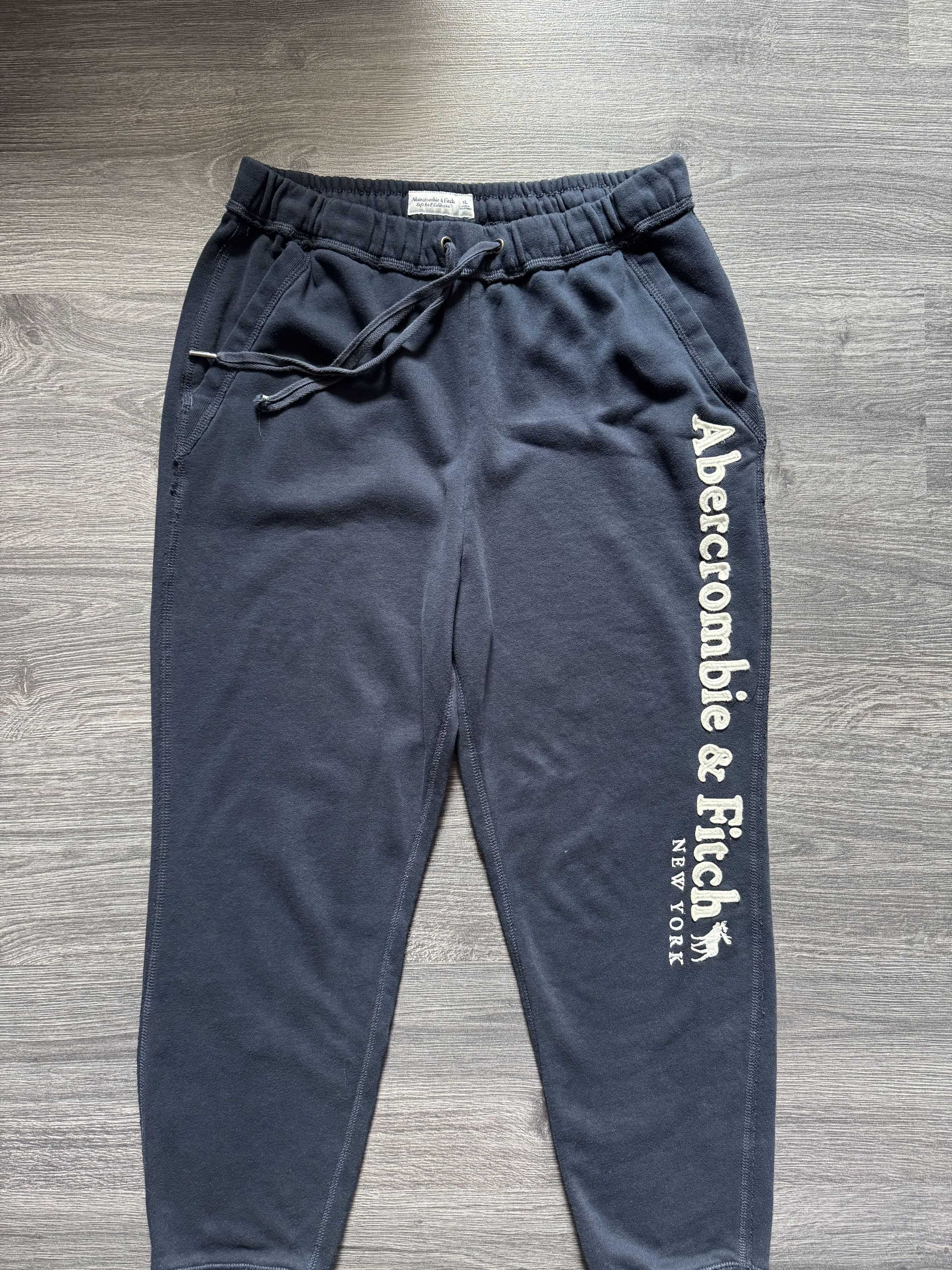 Abercrombie & Fitch Abercrombie & Fitch Navy Sweatpant Jogers Size US 36 / EU 52 - 3 Thumbnail