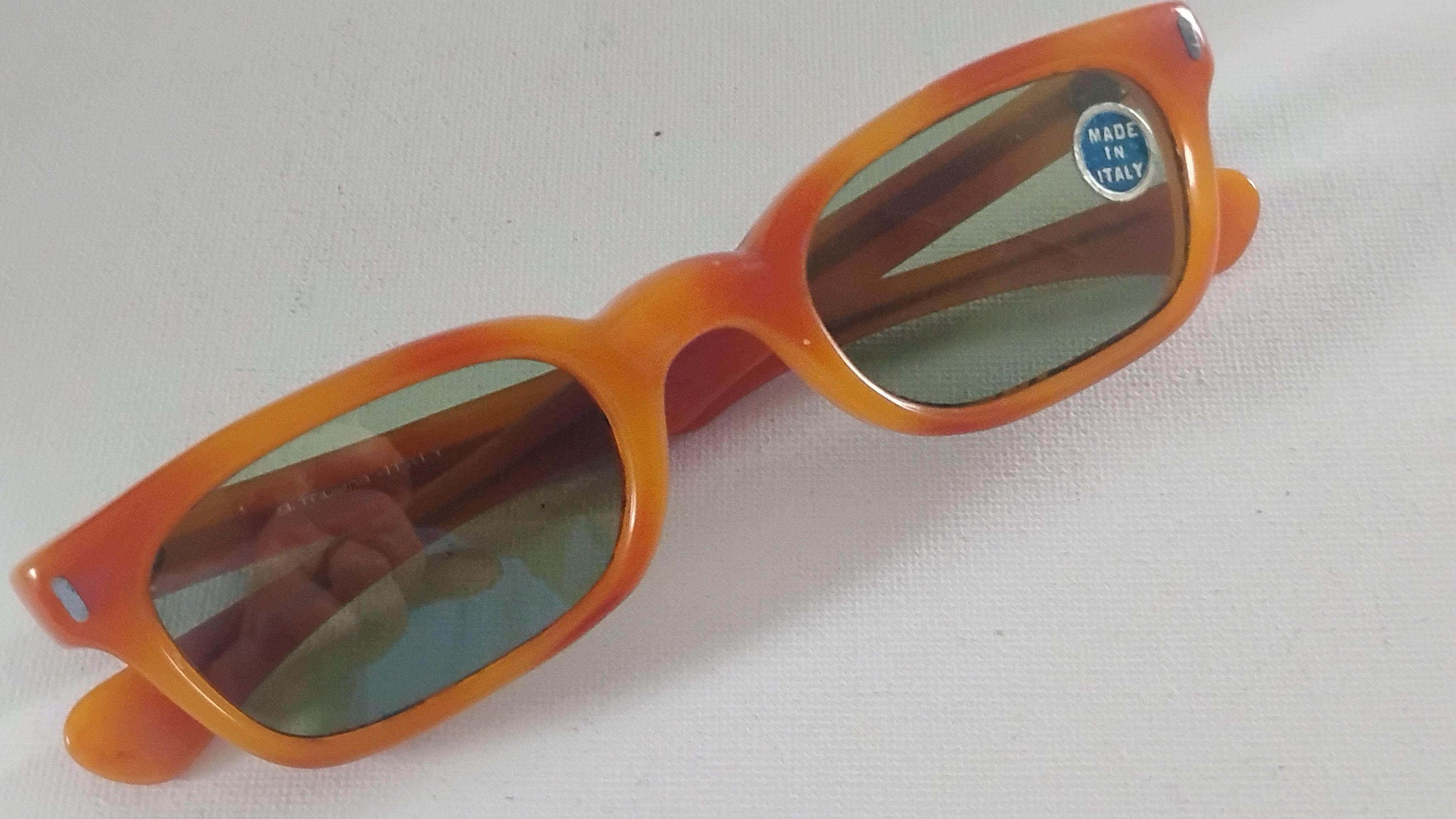 Other Rare Vintage Sunglasses with Green Glass Lenses. NOS Japan Size ONE SIZE - 1 Thumbnail