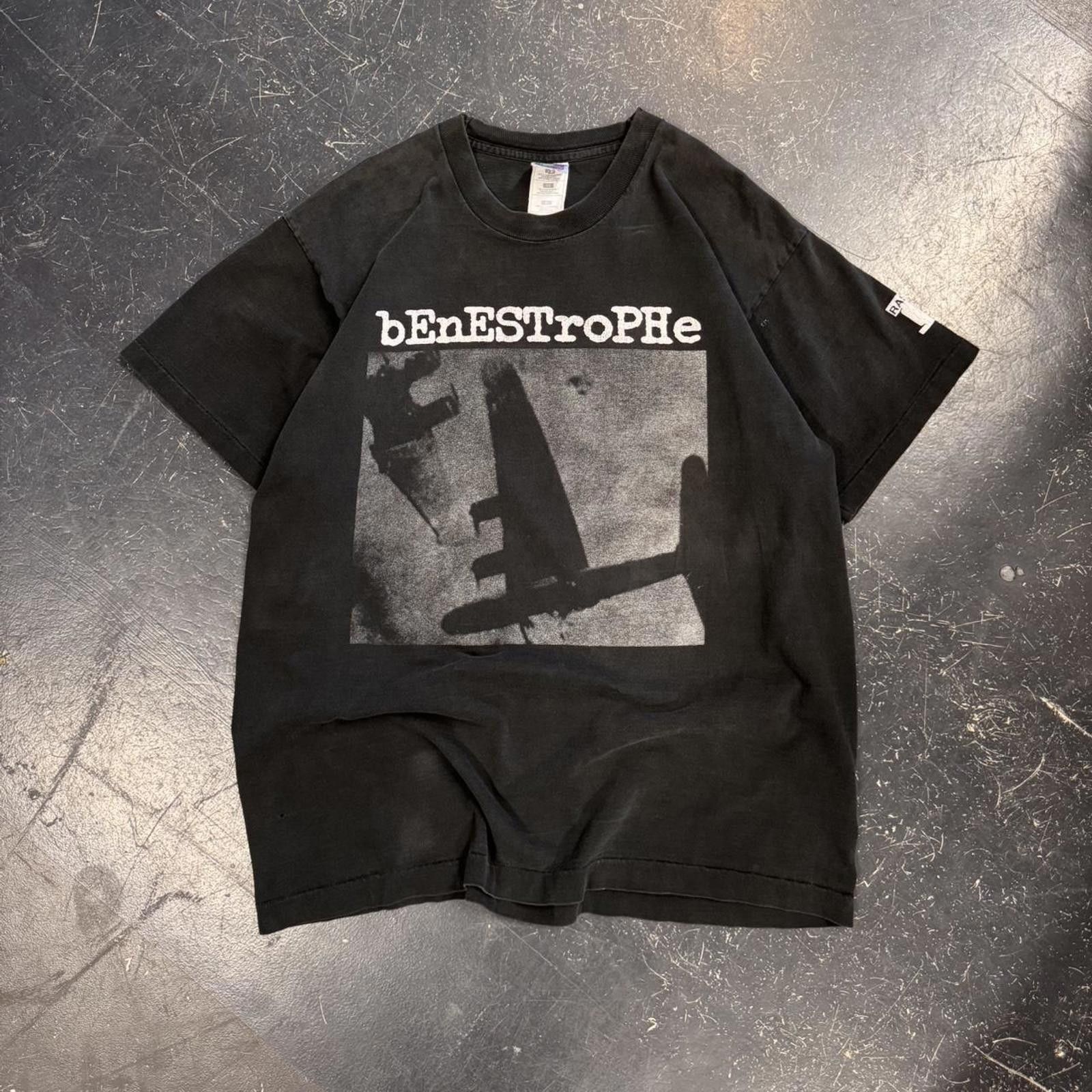 Band Tees Vintage Rare 1994 Benestrophe Sensory Deprivation Tour Tee Size US XL / EU 56 / 4 - 1 Thumbnail
