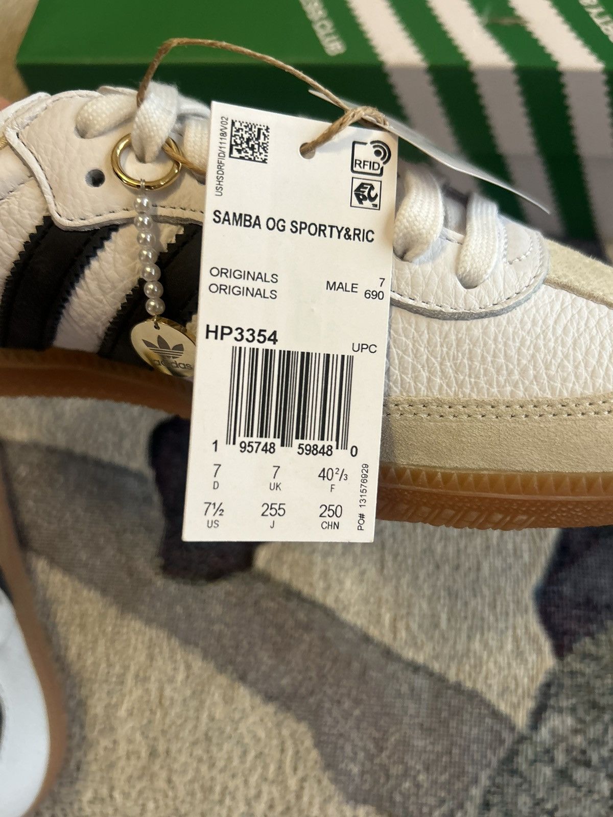 Adidas Adidas Samba OG Sporty and Rich Size US 7.5 / EU 40-41 - 8 Thumbnail