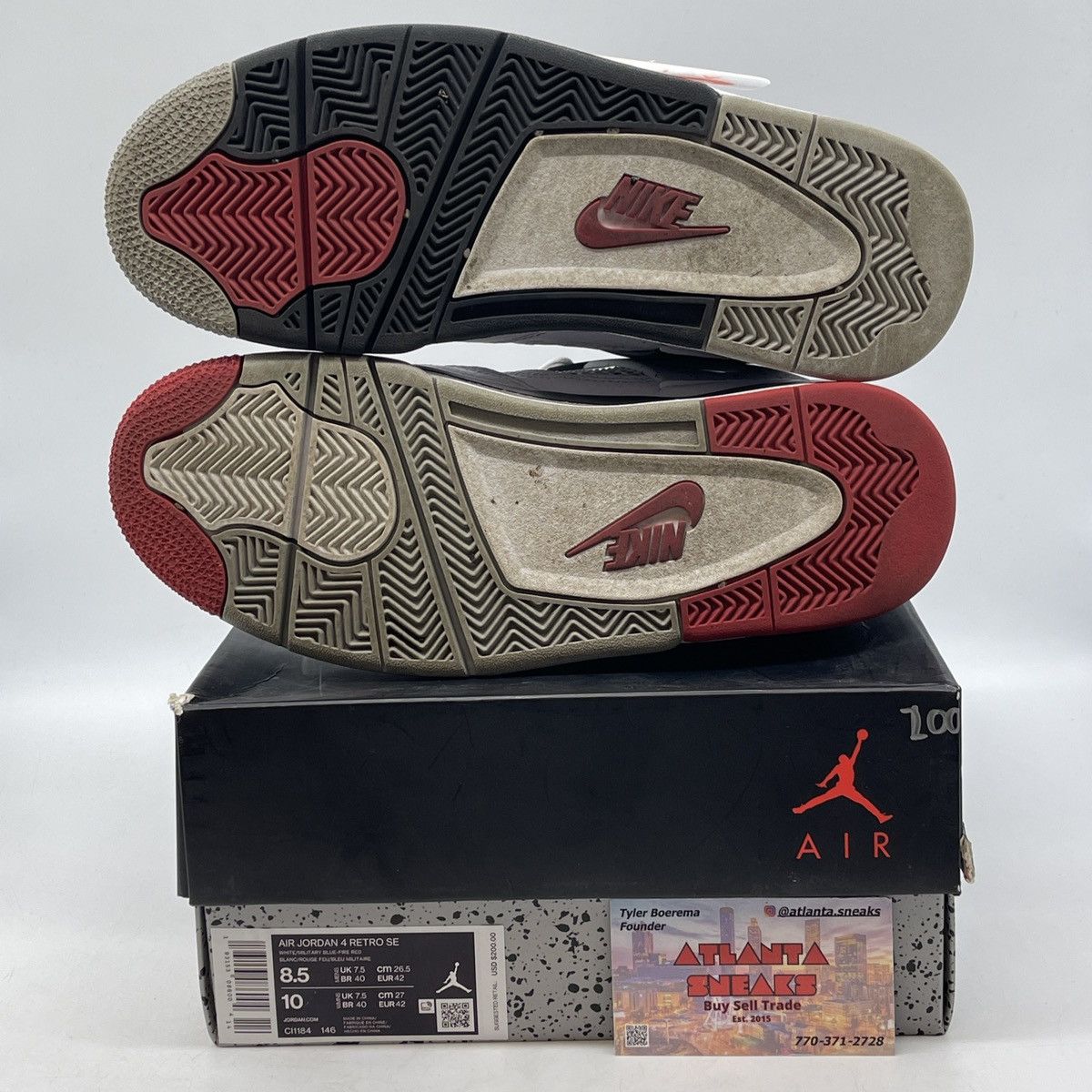 Jordan Brand Air Jordan 4 what the 4 Size US 8.5 / EU 41-42 - 7 Thumbnail