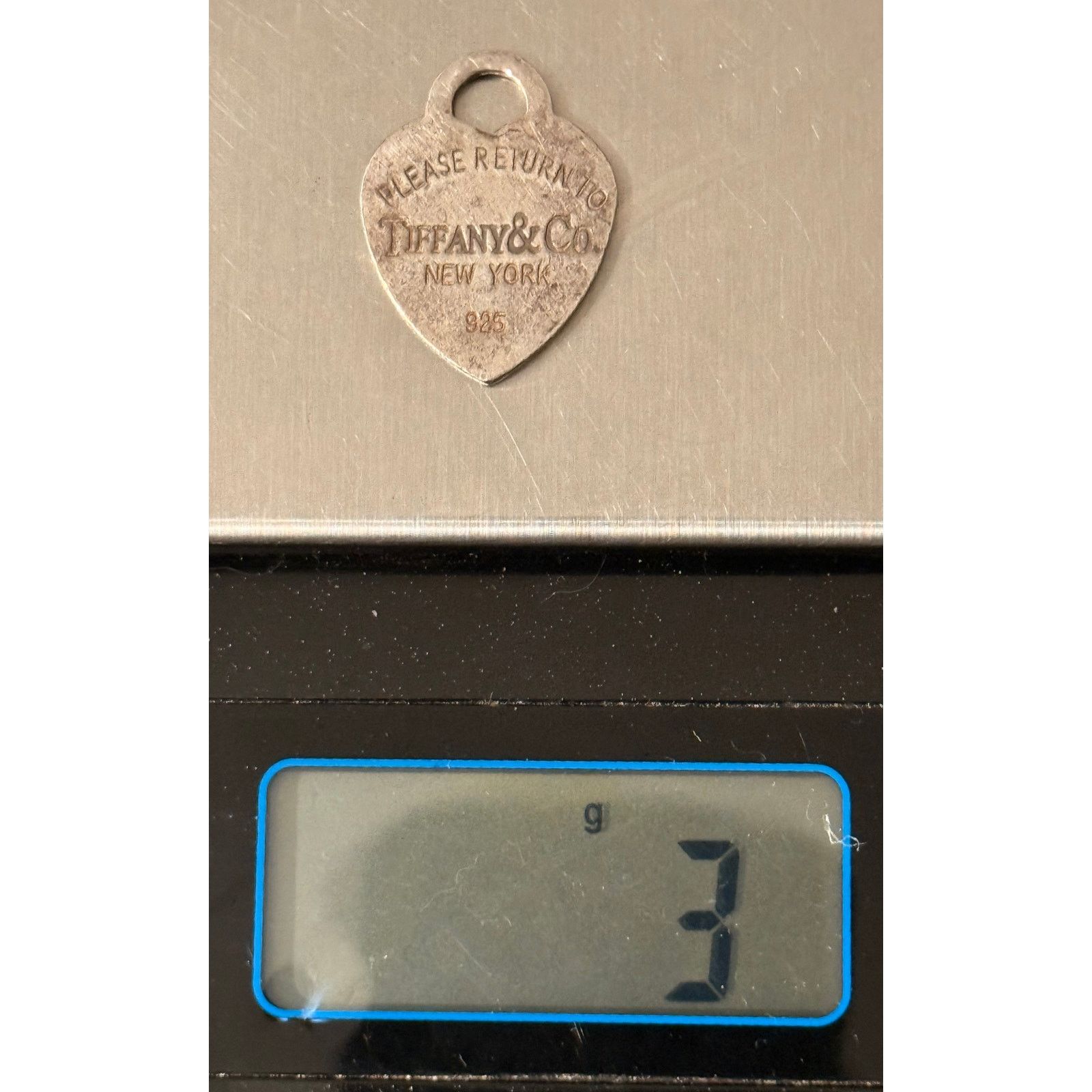 Tiffany & Co. Authentic Tiffany & Co 925 Sterling Silver Tag Charm Pendant Size ONE SIZE - 4 Thumbnail