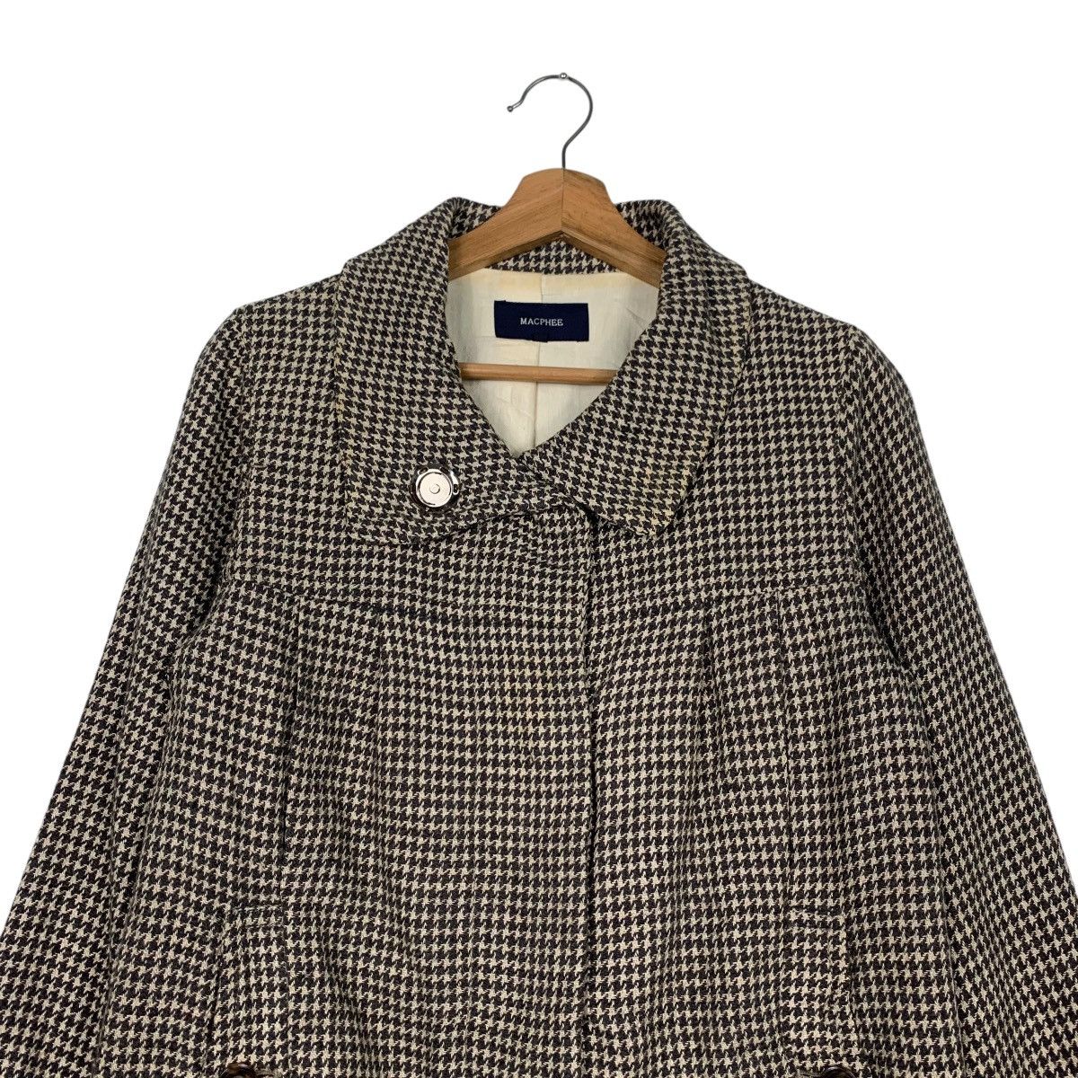 Tomorrowland MACPHEE Houndstooth Jacket #2378-C106 Size M / US 6-8 / IT 42-44 - 2 Thumbnail