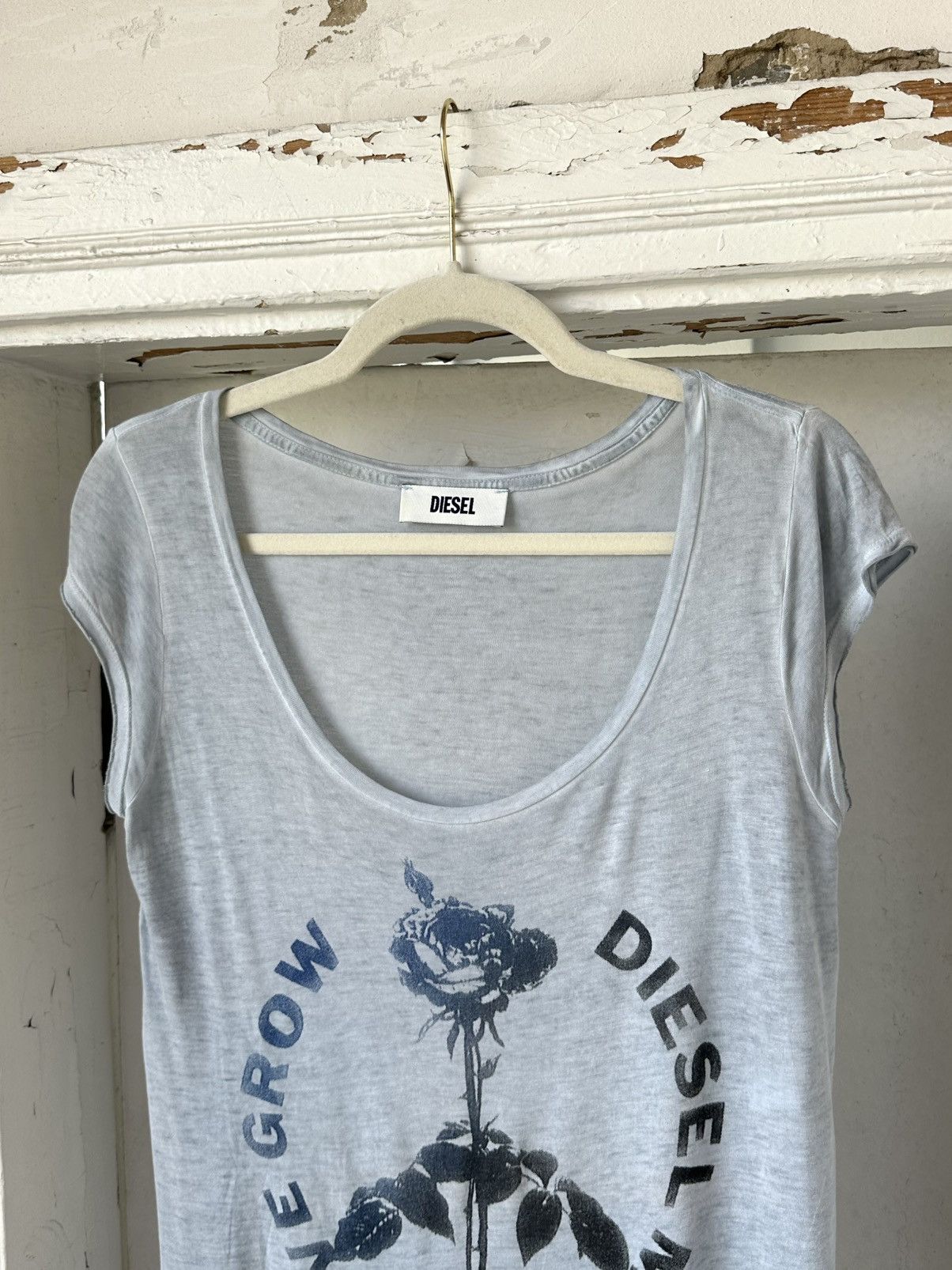 Diesel Vintage Diesel Oversized Top Size S / US 4 / IT 40 - 2 Thumbnail
