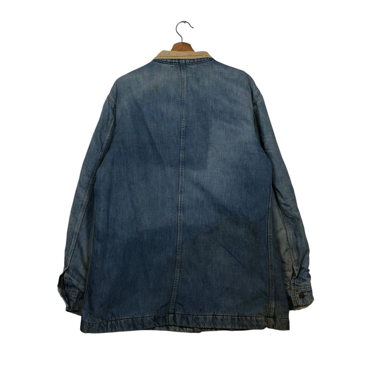 Lee 🔥VINTAGE CHORE WORKER JACKET LEE MADE IN USA BLANKET DENIM Size US M / EU 48-50 / 2 - 10 Thumbnail