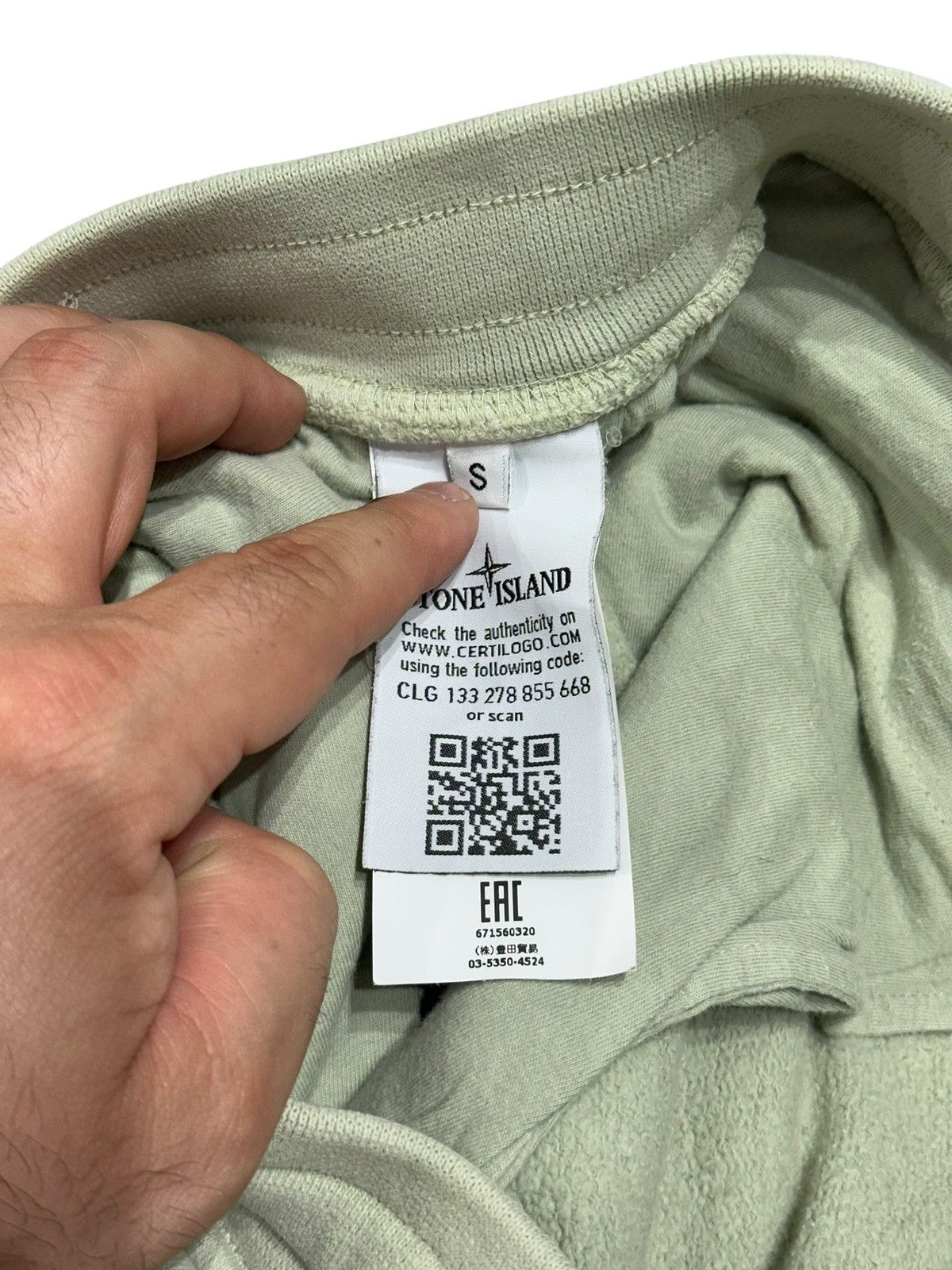Stone Island Stone Island Sweatpants Mint Green Size S Size US 30 / EU 46 - 7 Thumbnail