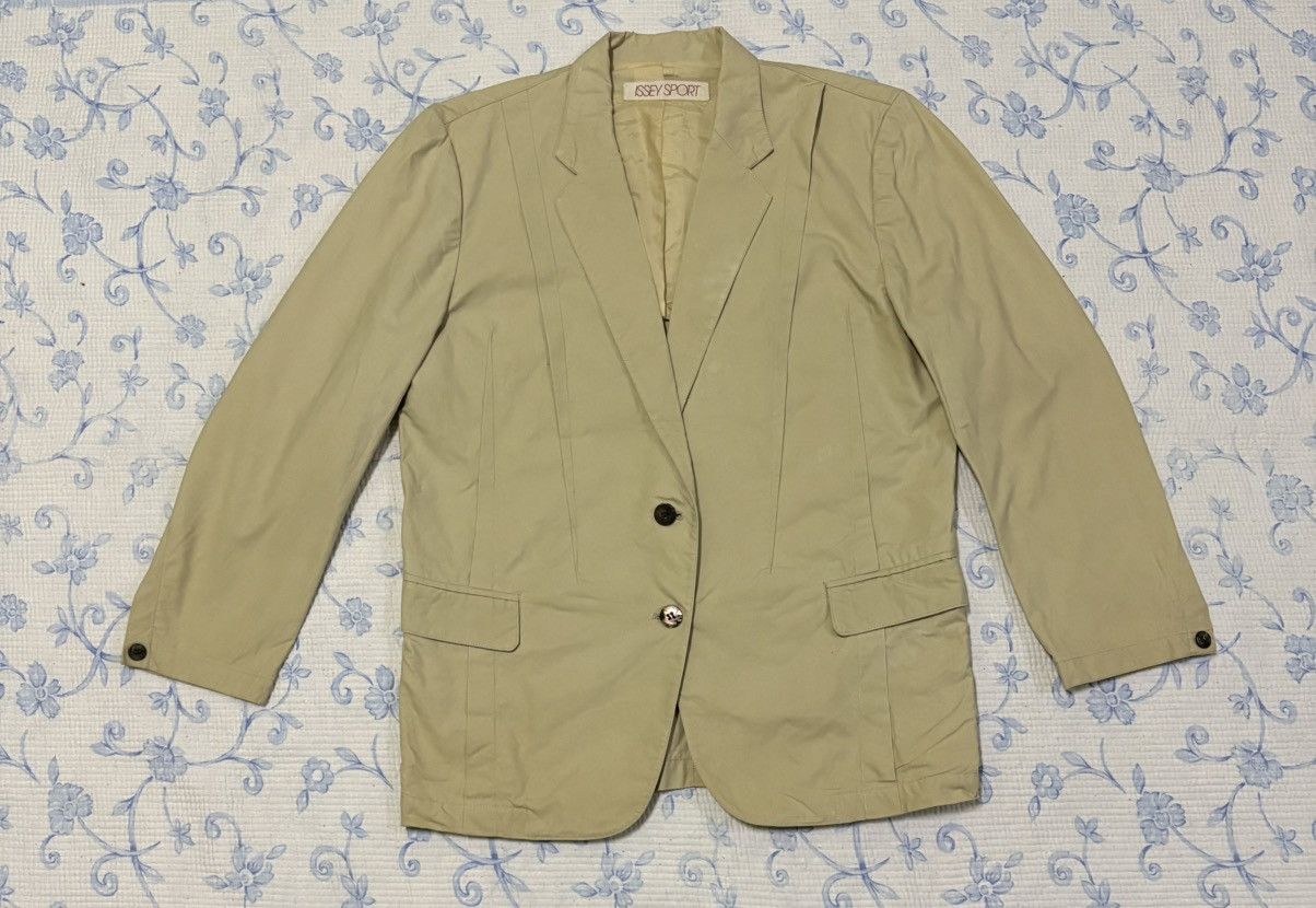 Issey Miyake Issey Sport Double Button Jacket Size US M / EU 48-50 / 2 - 1 Thumbnail