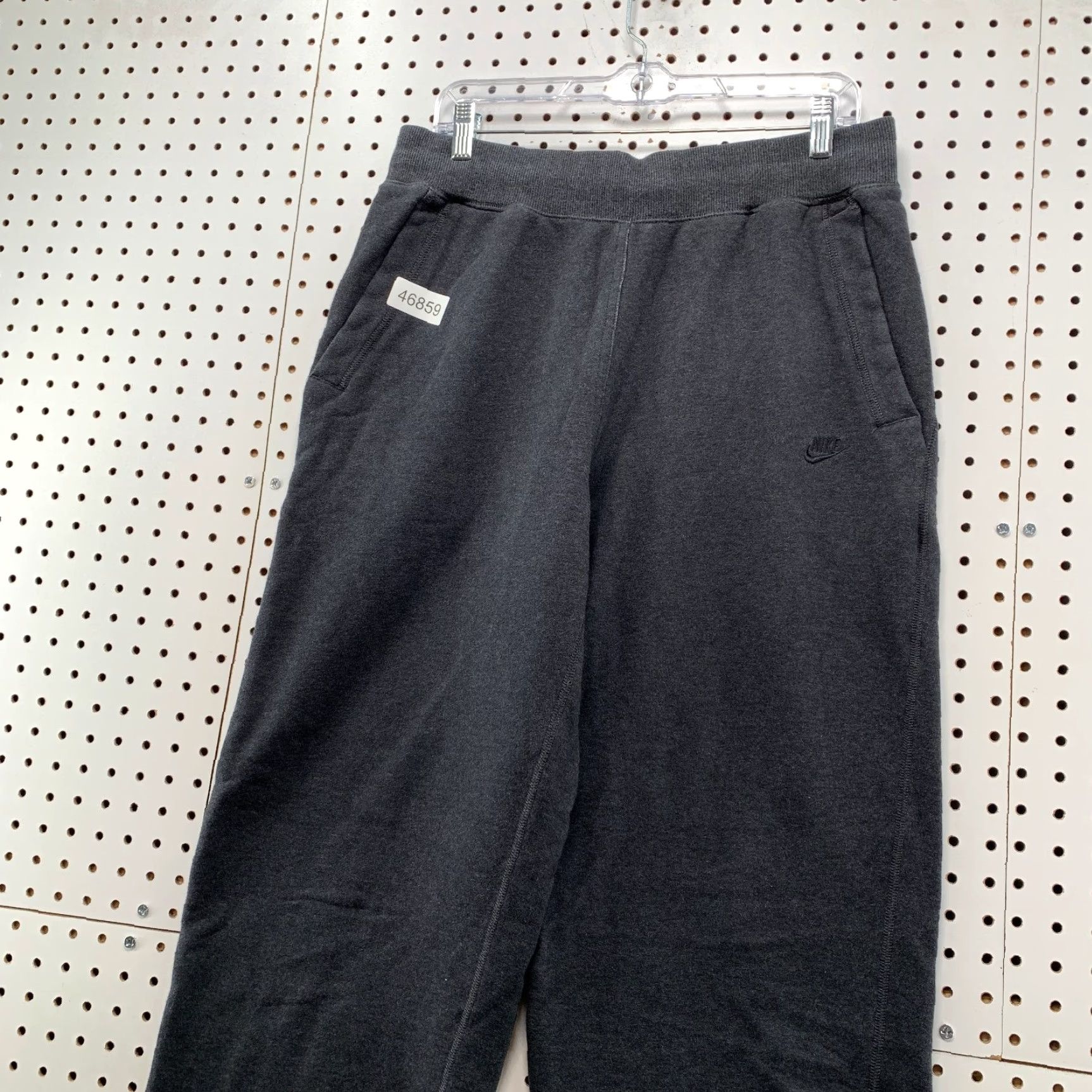 Nike Nike Sweatpants Mens Wide-Leg Gray Fleece Elastic Waist Relaxed 33x31 Size L Size US 33 - 6 Thumbnail
