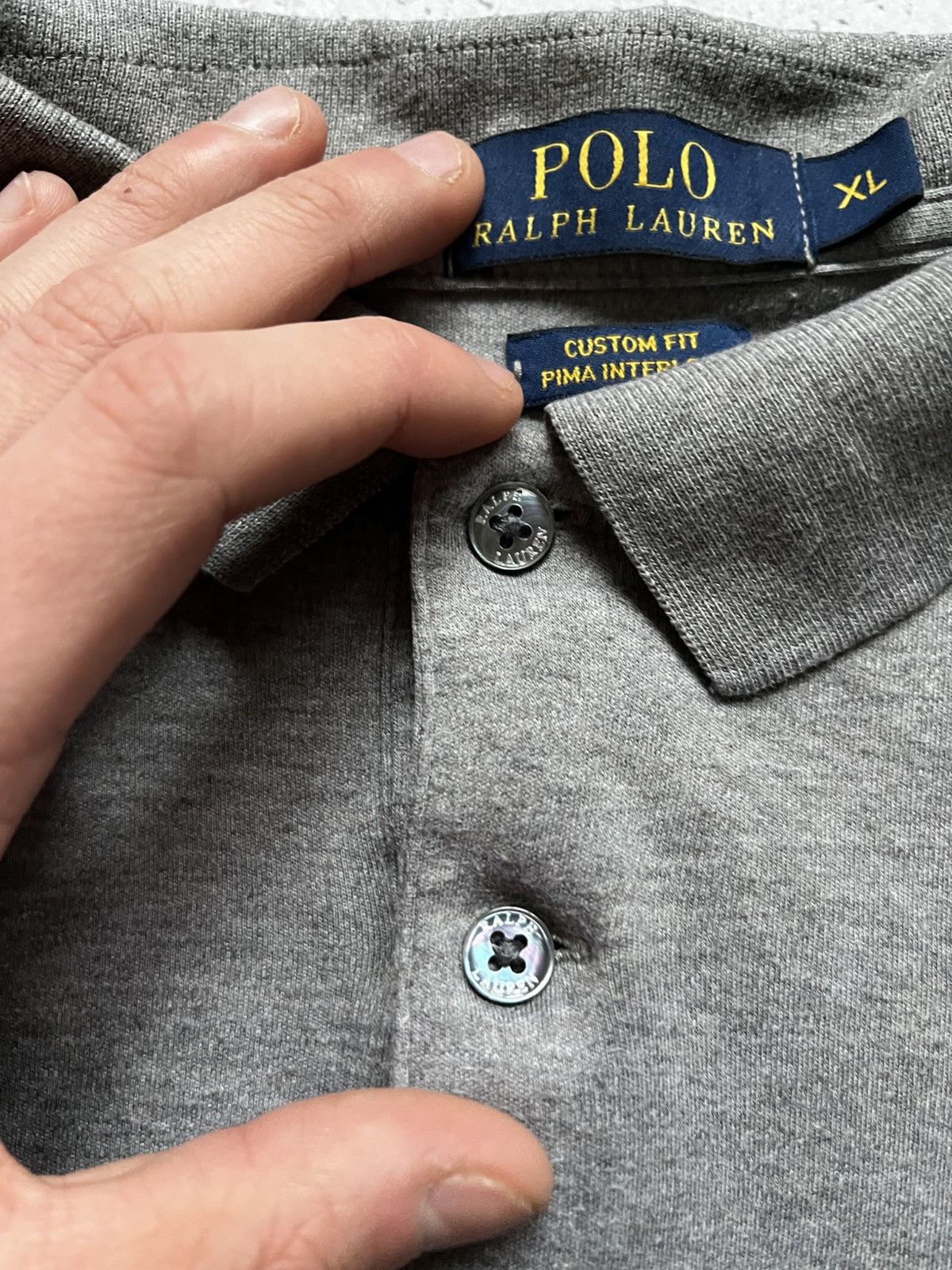Polo Ralph Lauren Vintage Polo Ralph Lauren Longsleeve Polos Mini Pony Y2K USA Size US XL / EU 56 / 4 - 6 Thumbnail