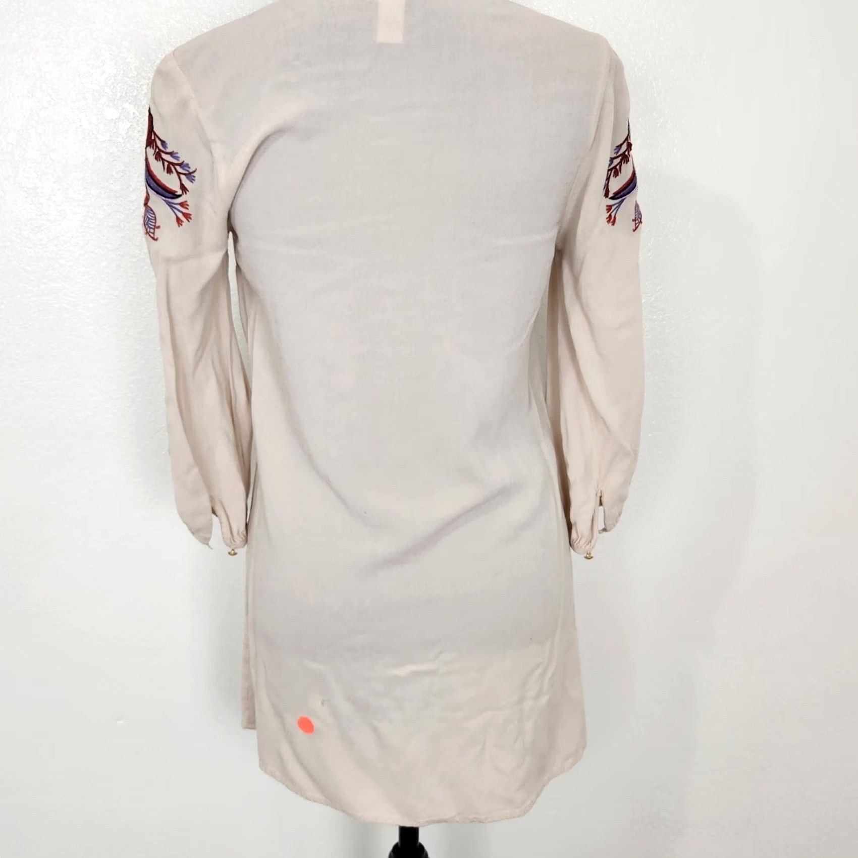 dress blue shirt Athletic Fit in Steel M no placket Color:Long Sleeve Top BeWicked THROUGH THE GARDEN WOVEN