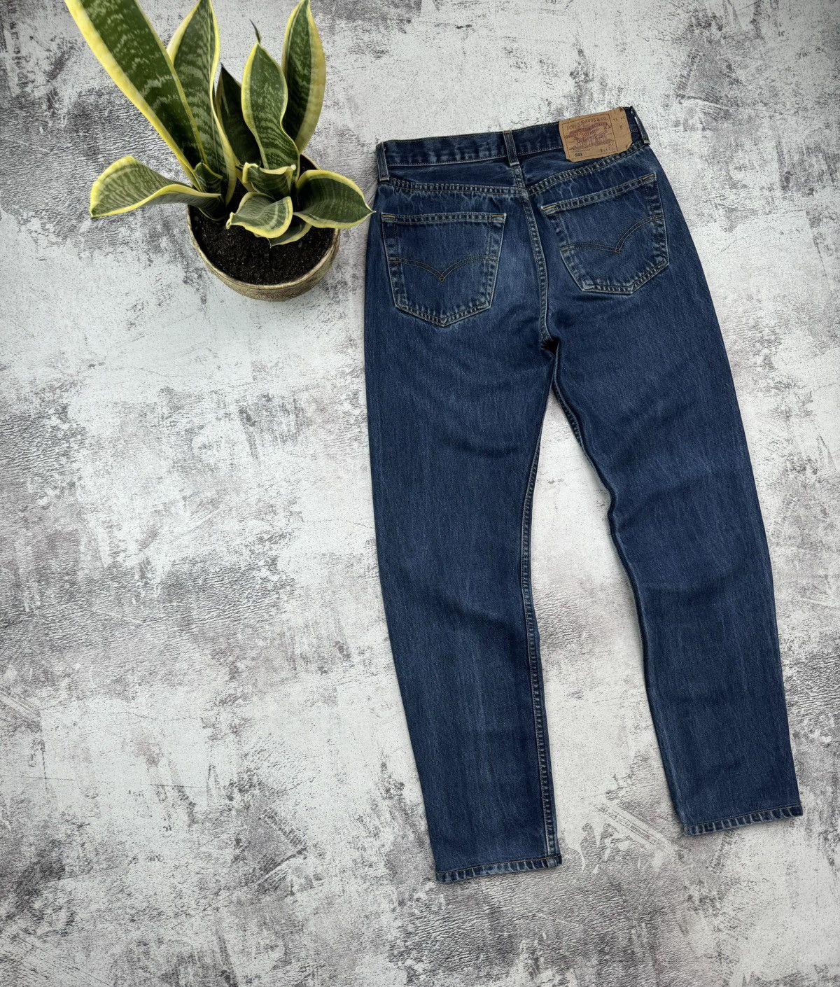 Levi's Vintage 90S Stright Levis 501 Classic Basic USA Denim Jeans Size US 31 - 2 Thumbnail