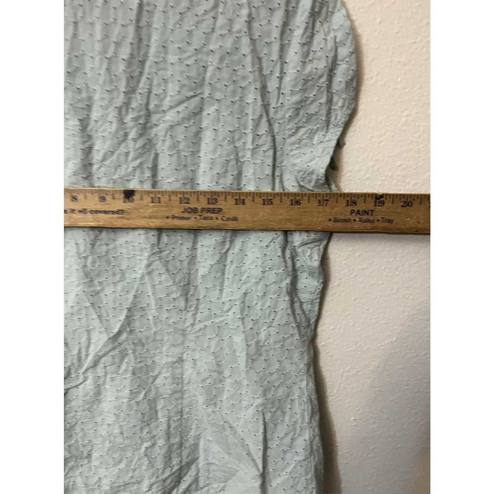 Vintage VINTAGE Apostrophe Blue Button-Up Shirt Women's Petite XL Short Sleeve Collared Solid Casual Regular Fit Size XL / US 12-14 / IT 48-50 - 4 Thumbnail
