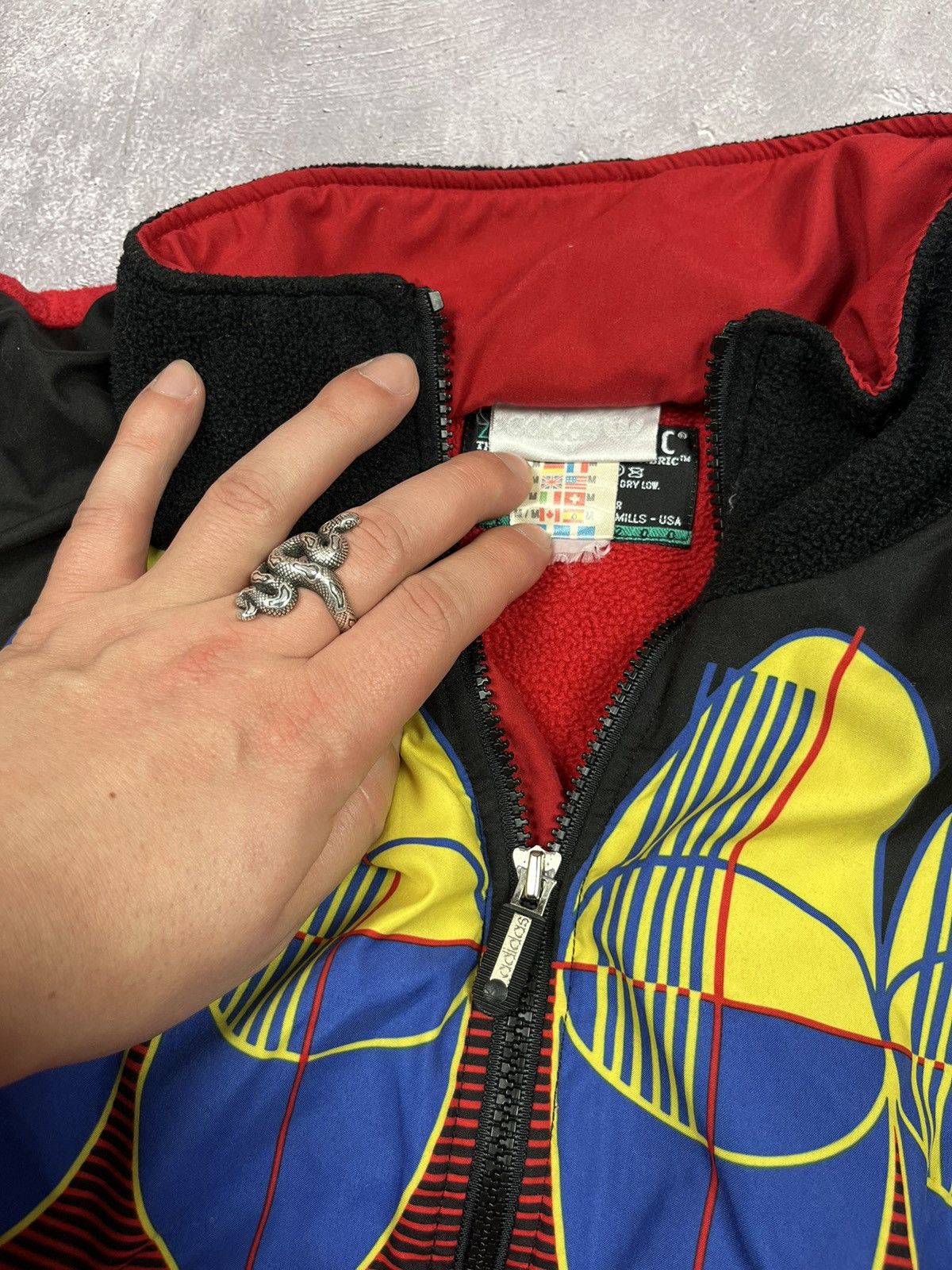 Adidas RARE! Vintage Adidas Winspeed Fleece Jacket Polartec Size US M / EU 48-50 / 2 - 9 Thumbnail