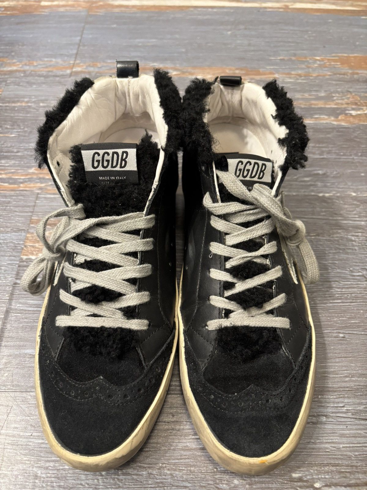 Golden Goose Golden Goose Midstar Private Edition Sherpa Lined Size 40/10 Size US 10 / IT 40 - 4 Thumbnail