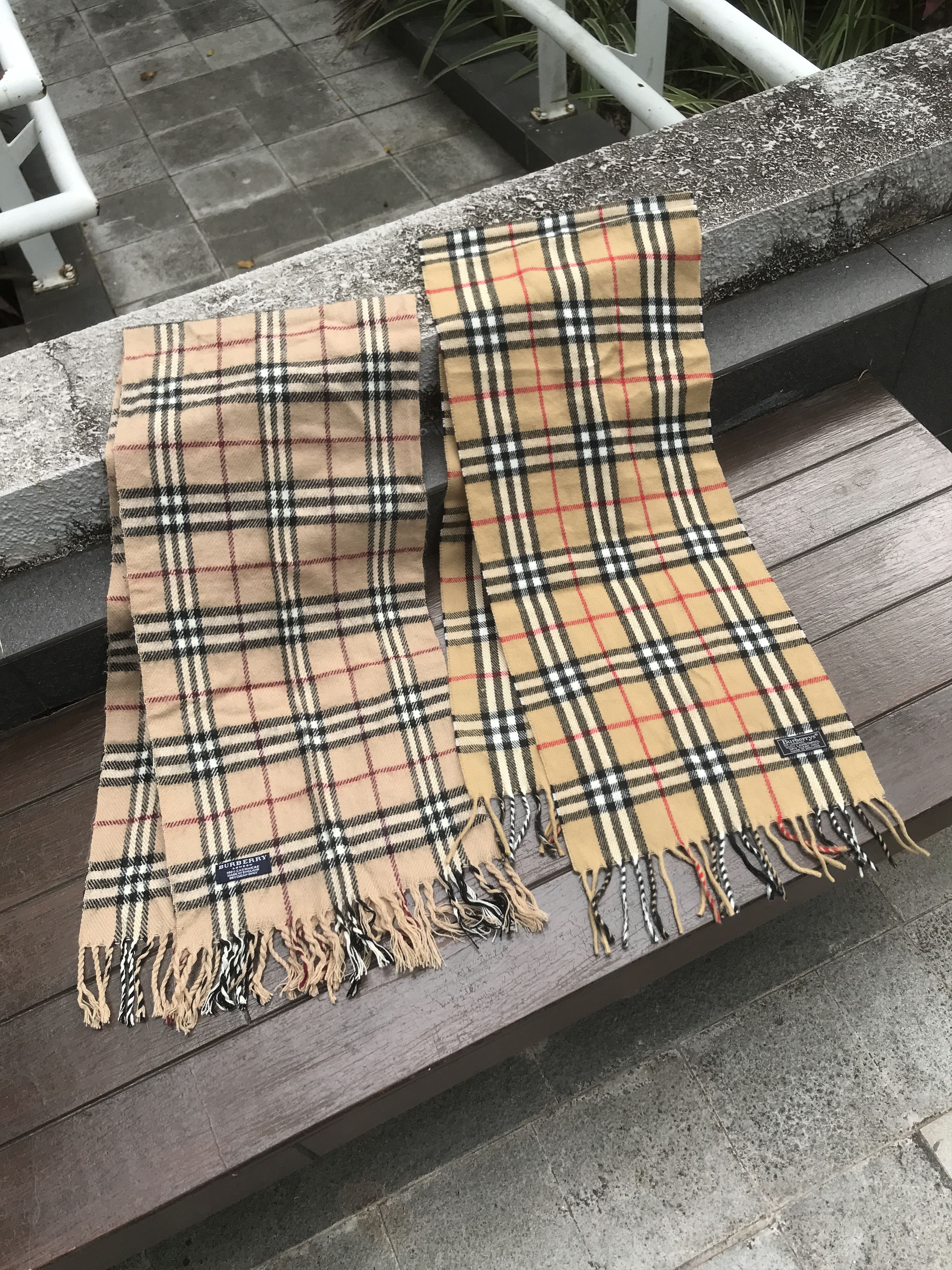 Burberry Burberry beige nova check scarf Size ONE SIZE - 1 Thumbnail