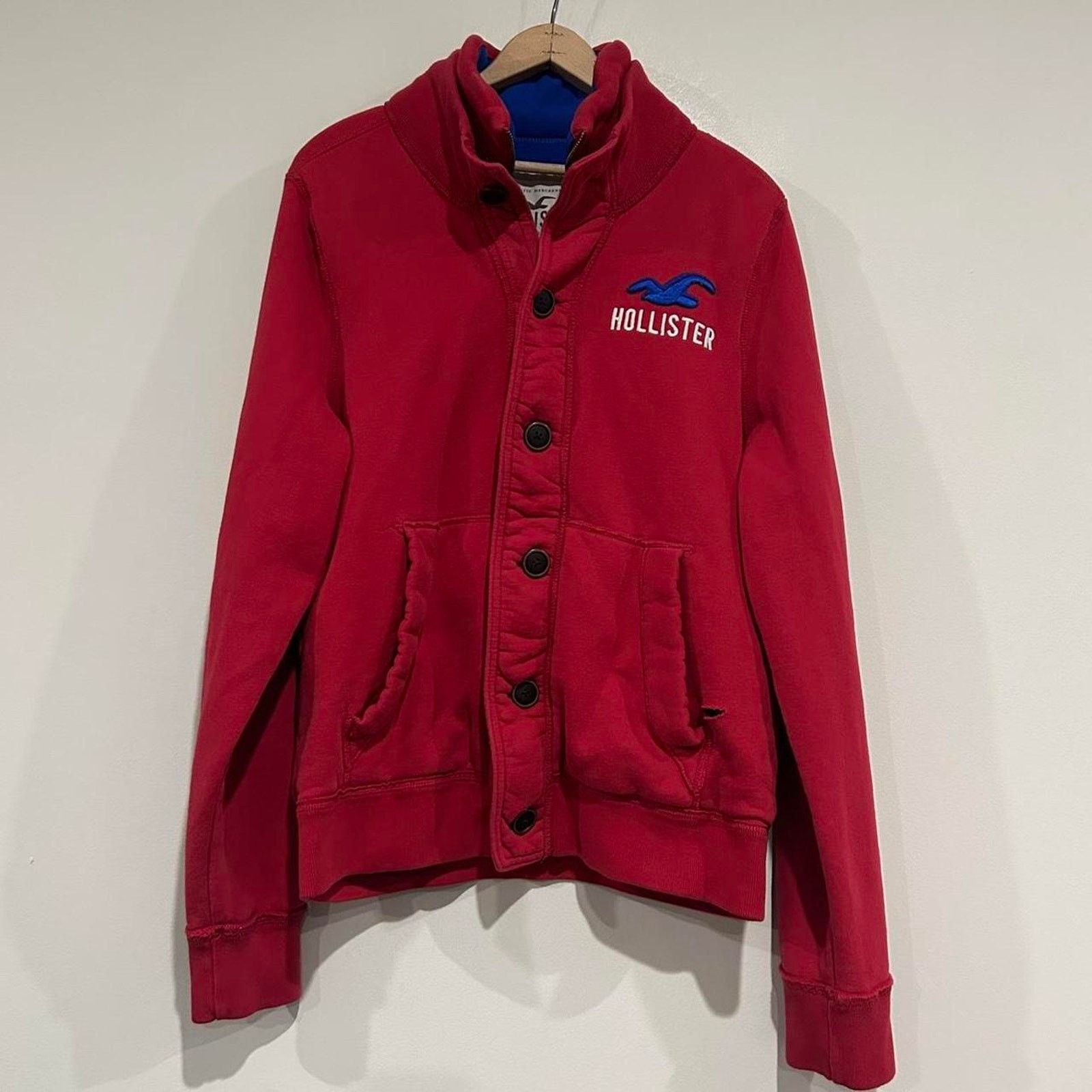 Hollister Men’s Fleece Hollister Jacket Size US XL / EU 56 / 4 - 1 Thumbnail
