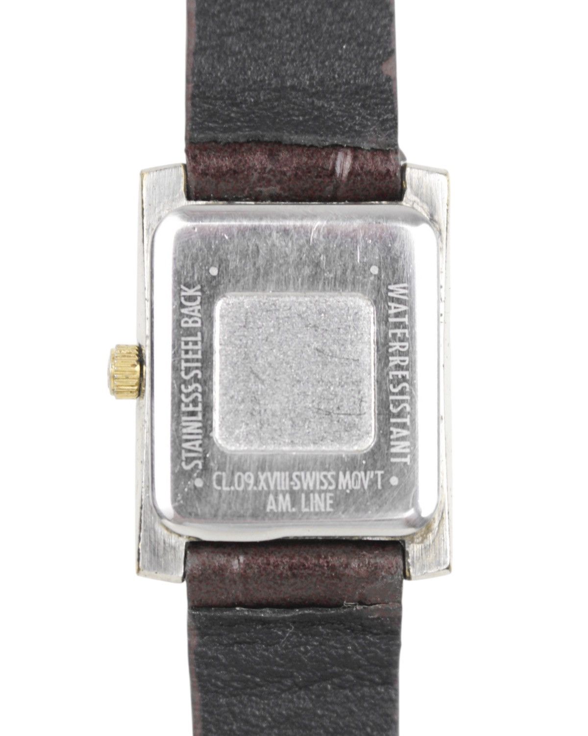 Givenchy 1990S GIVENCHY AM. LINE TWO-TONE RECTANGULAR SWISS WATCH Size ONE SIZE - 3 Thumbnail