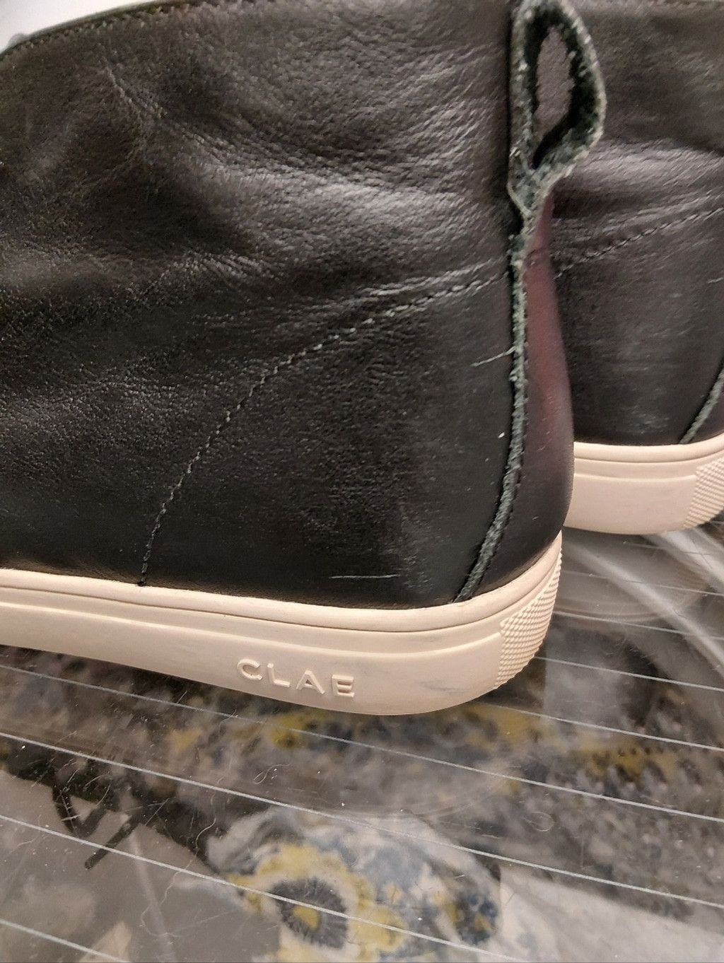 CLAE Clae Black Leather Chukka Boots with Cream Sole Size US 10.5 / EU 43-44 - 6 Thumbnail