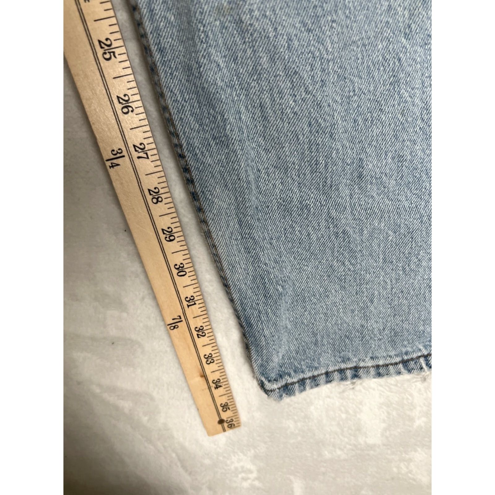 Levi's VINTAGE Levi’s 560 Jeans Mens 32x34 Blue Loose Fit Tapered Leg Made in USA Size US 32 / EU 48 - 5 Thumbnail