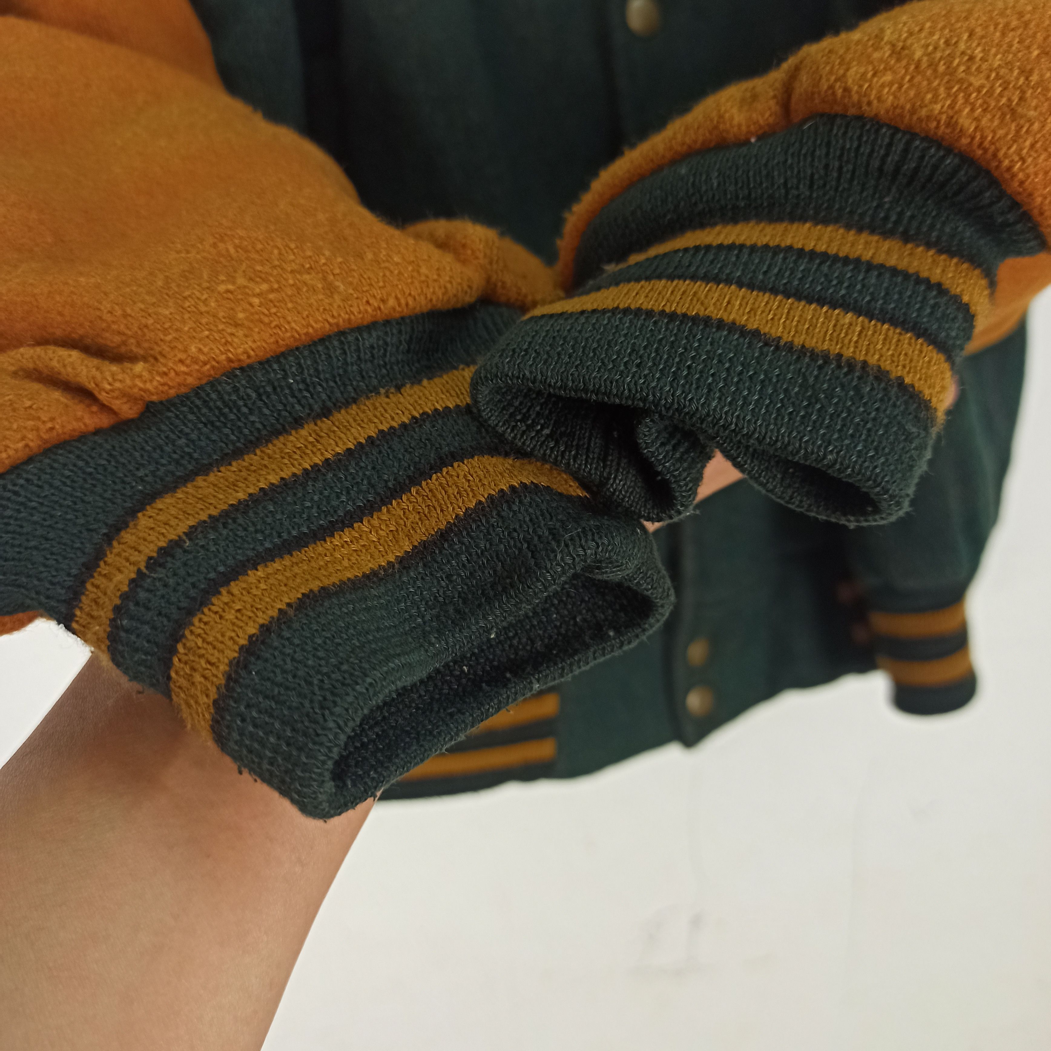 California Republic Vintage California Outerwear Wool Varsity Made In USA Size US L / EU 52-54 / 3 - 3 Thumbnail